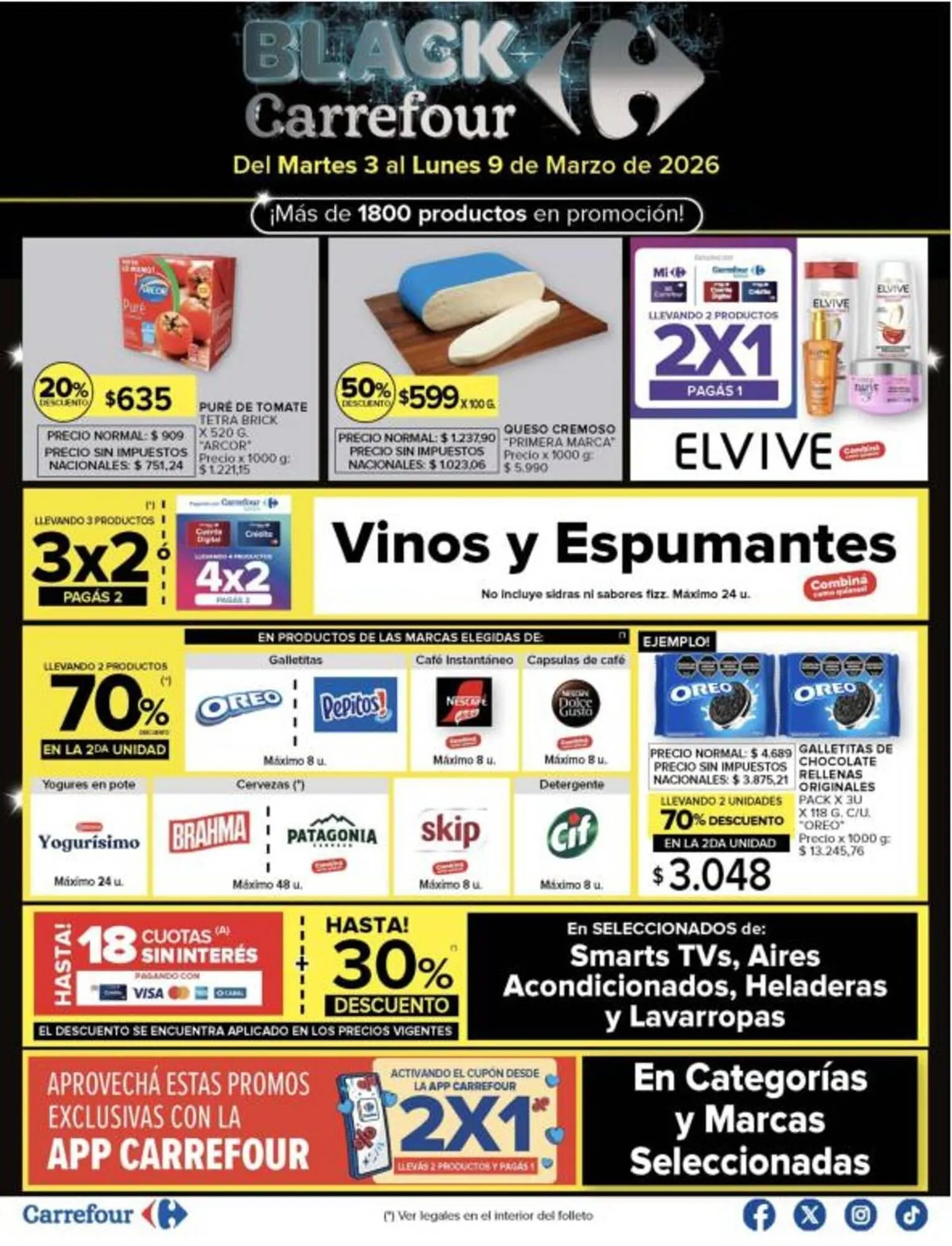 Ofertas de Catálogo Carrefour 3 de marzo al 9 de marzo 2026 - Página 1 del catálogo