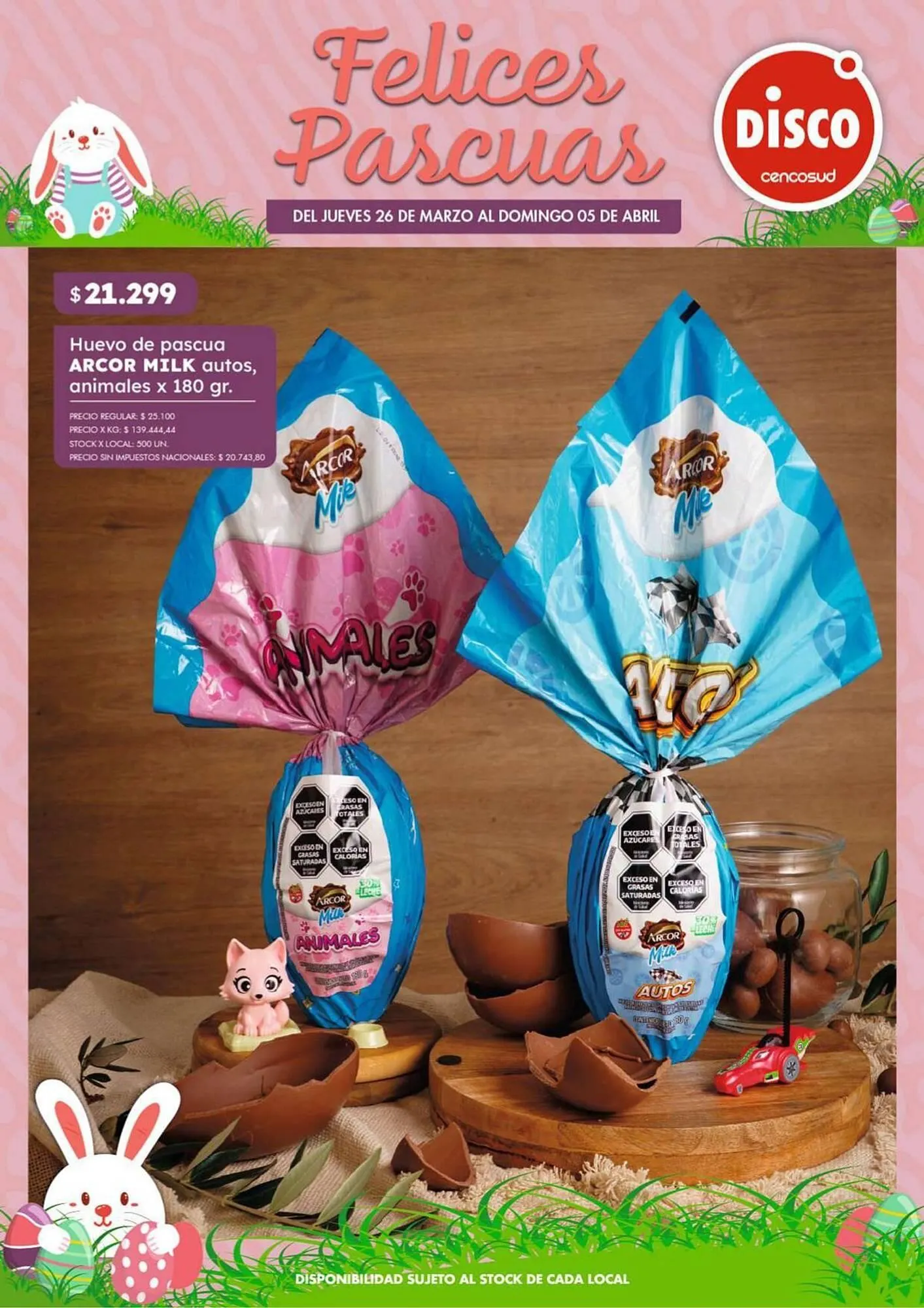 Ofertas de Folleto Disco 26 de marzo al 5 de abril 2026 - Página 1 del catálogo