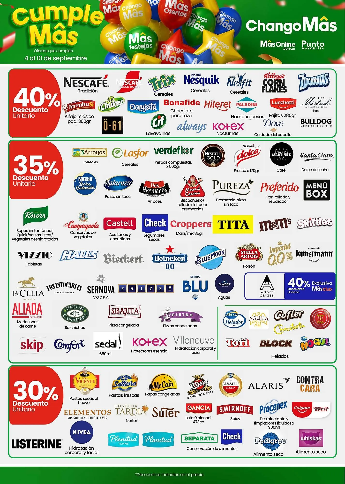 Ofertas de Catálogo Changomas 4 de septiembre al 10 de septiembre 2025 - Página 5 del catálogo