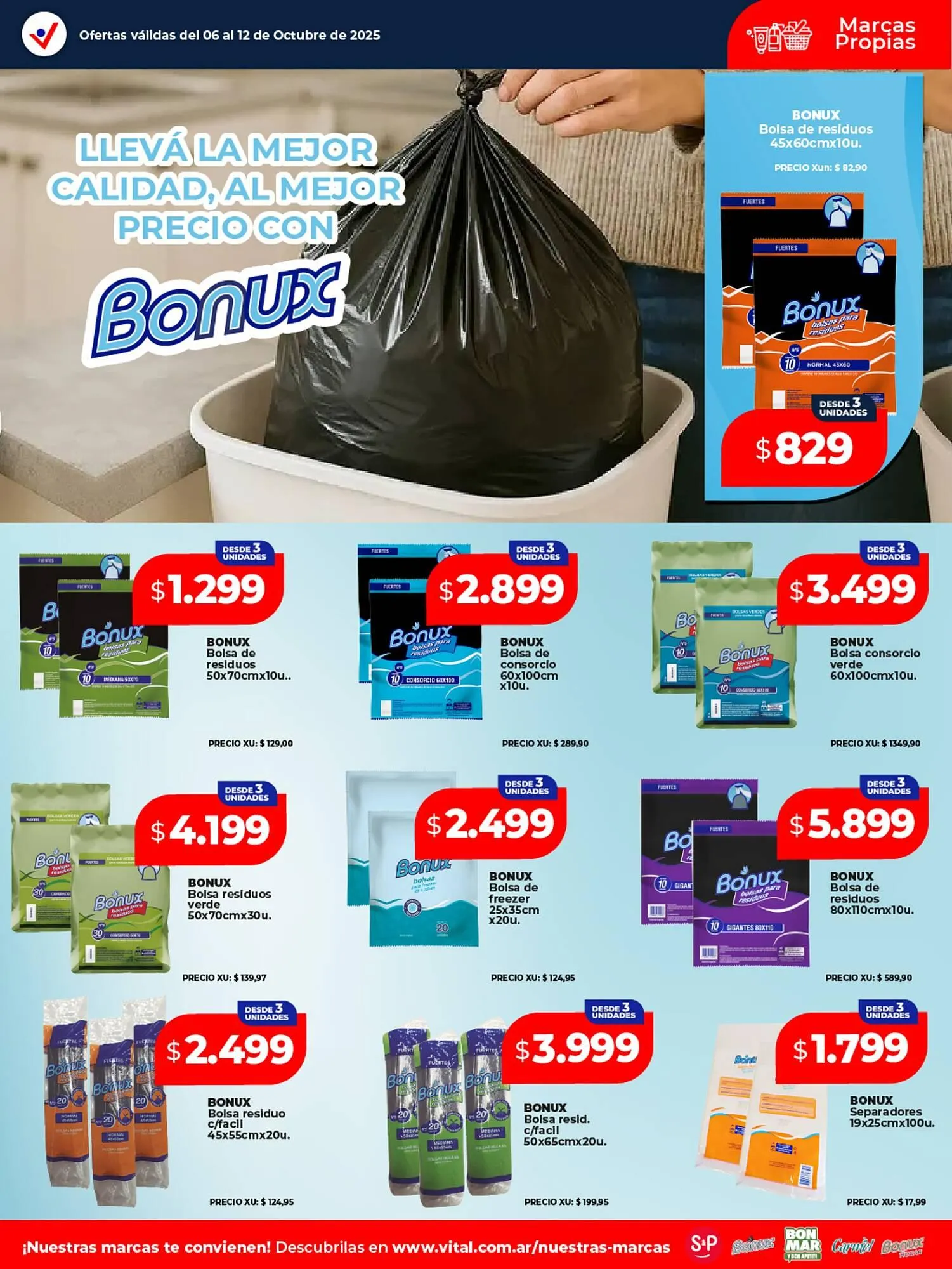 Ofertas de Catálogo Supermayorista Vital 8 de octubre al 12 de octubre 2025 - Página 3 del catálogo