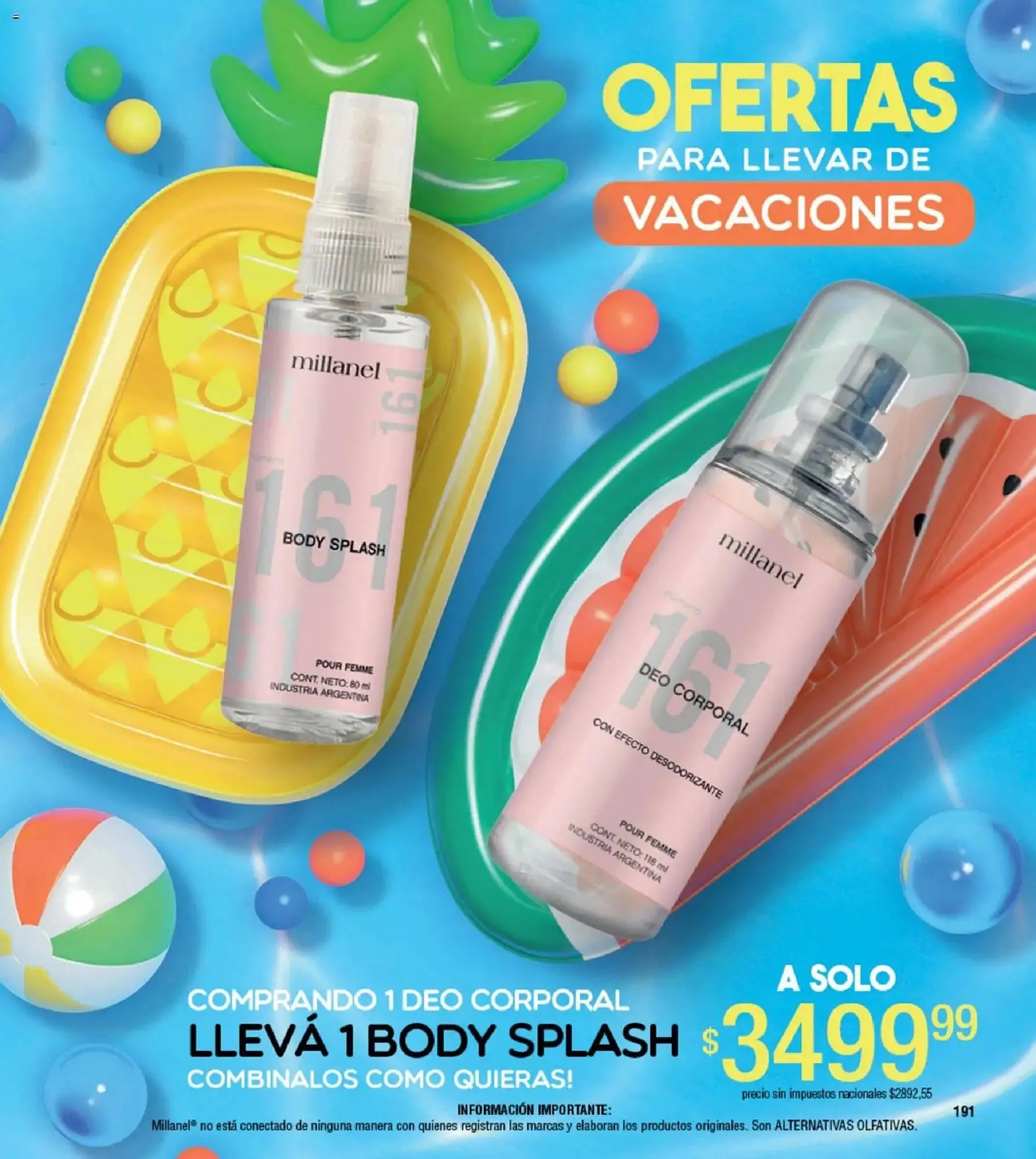Ofertas de Catálogo Millanel Cosmética 5 de enero al 1 de febrero 2026 - Página 191 del catálogo