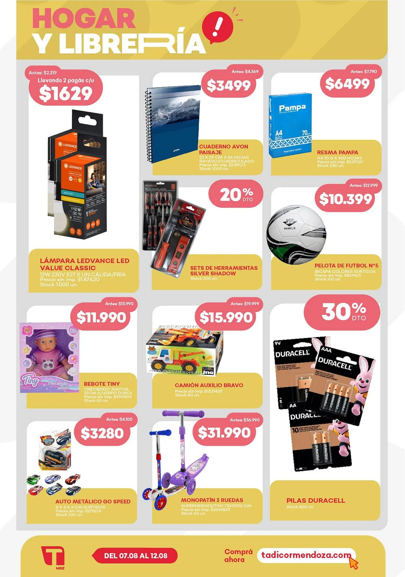 Ofertas de Catálogo Supermercados Tadicor 6 de agosto al 14 de agosto 2025 - Página 8 del catálogo