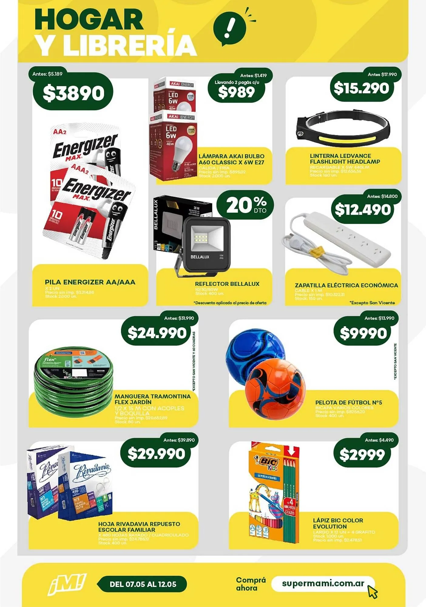 Ofertas de Catálogo Super MAMI 6 de mayo al 12 de mayo 2026 - Página 6 del catálogo