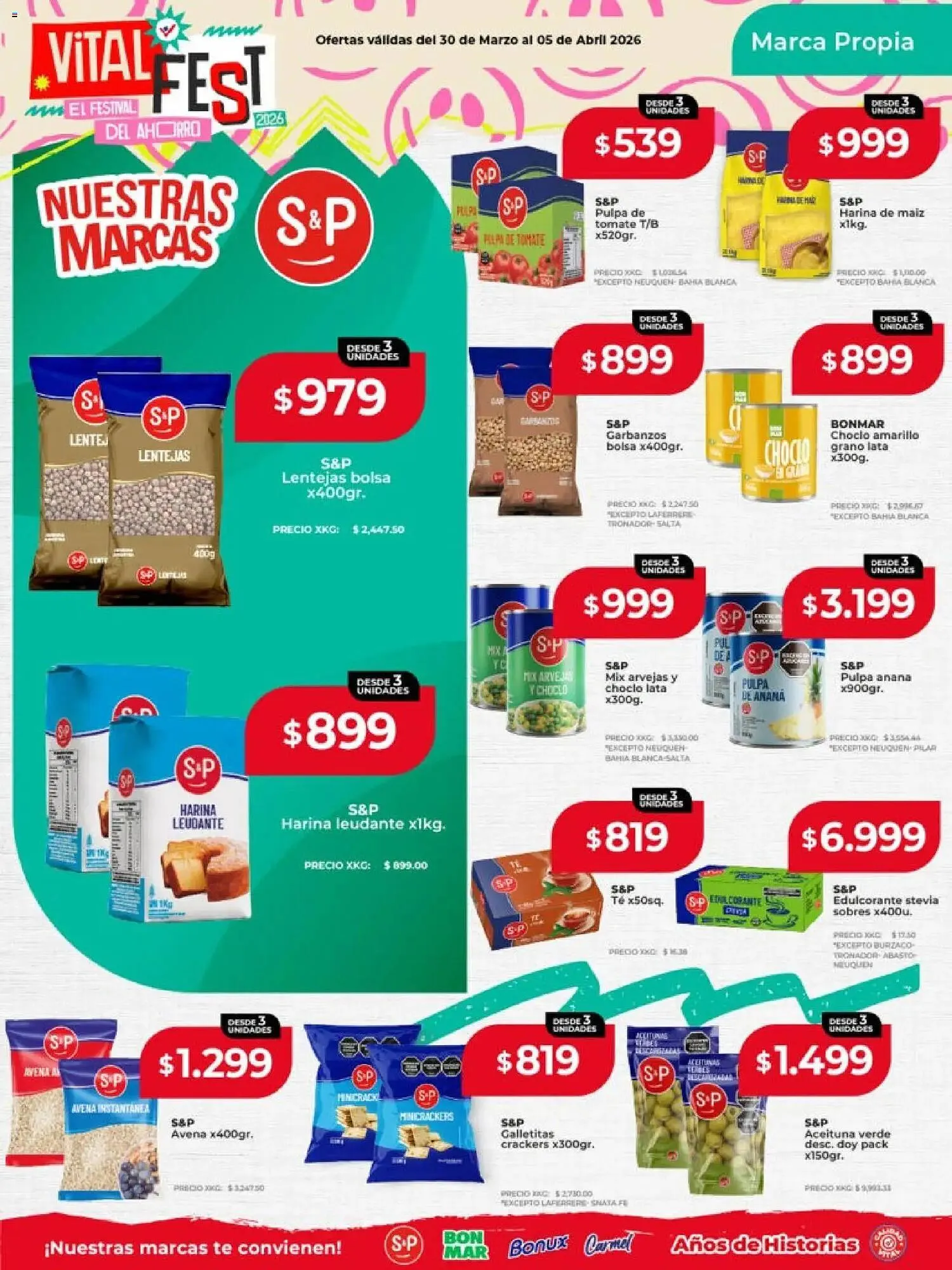 Ofertas de Catálogo Supermayorista Vital 30 de marzo al 5 de abril 2026 - Página 17 del catálogo