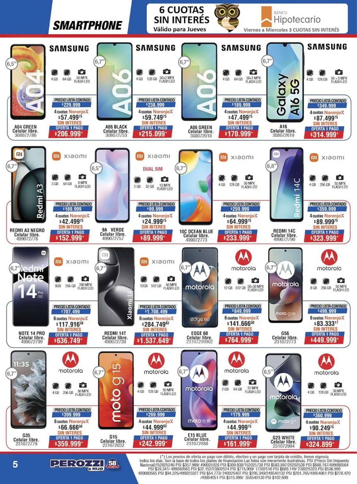 Ofertas de Catálogo Perozzi 19 de enero al 31 de enero 2026 - Página 6 del catálogo