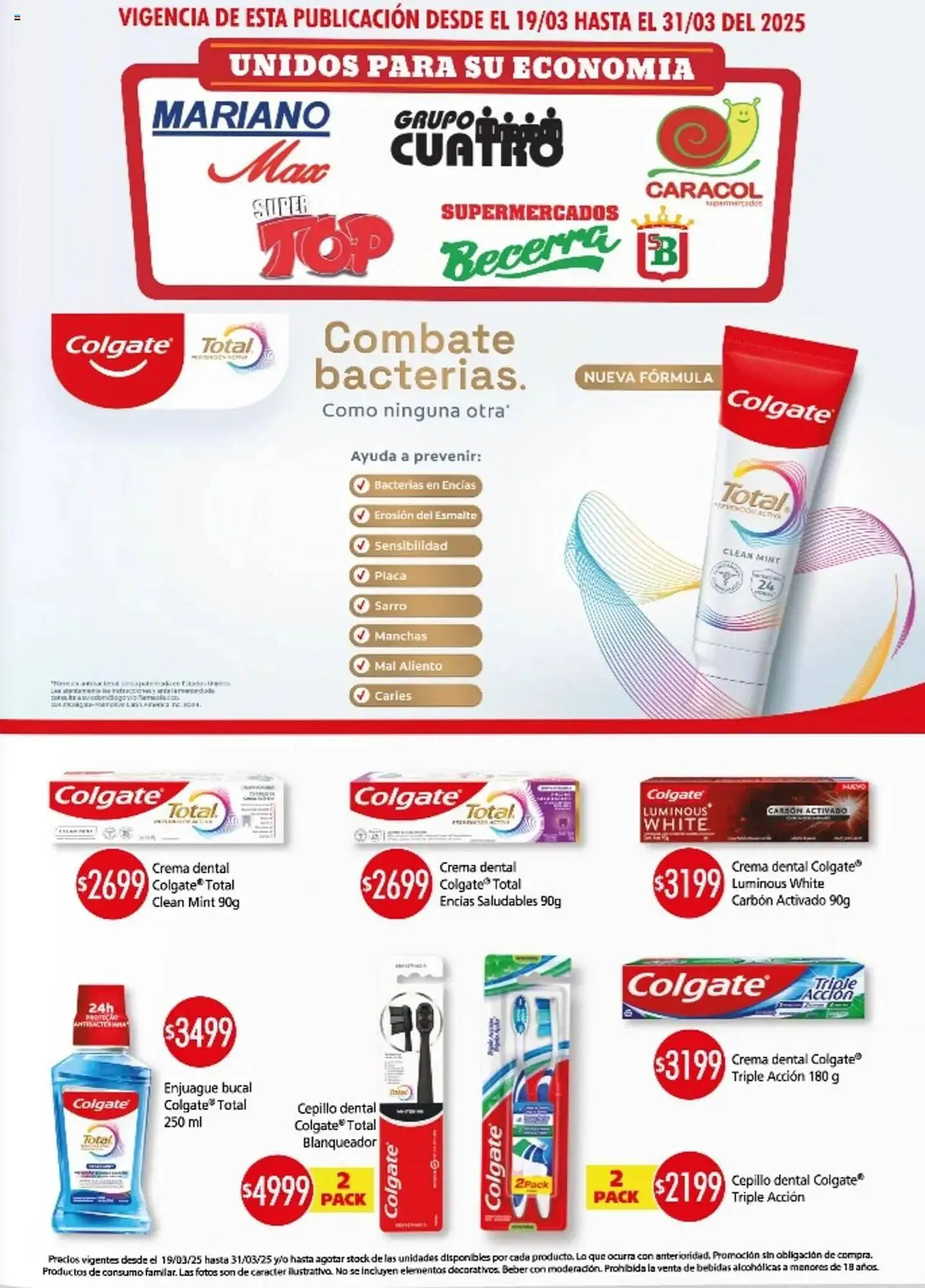 Ofertas de Catálogo Supermercados Mariano Max 19 de marzo al 31 de marzo 2025 - Página 12 del catálogo