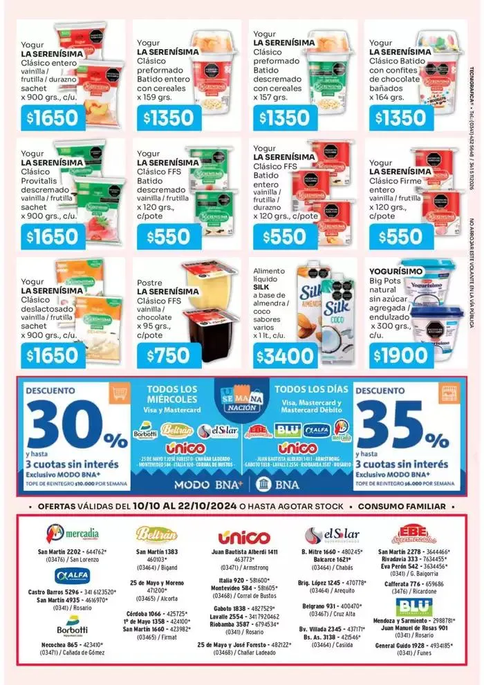 Ofertas de Ofertas 11 de octubre al 22 de octubre 2024 - Página 10 del catálogo