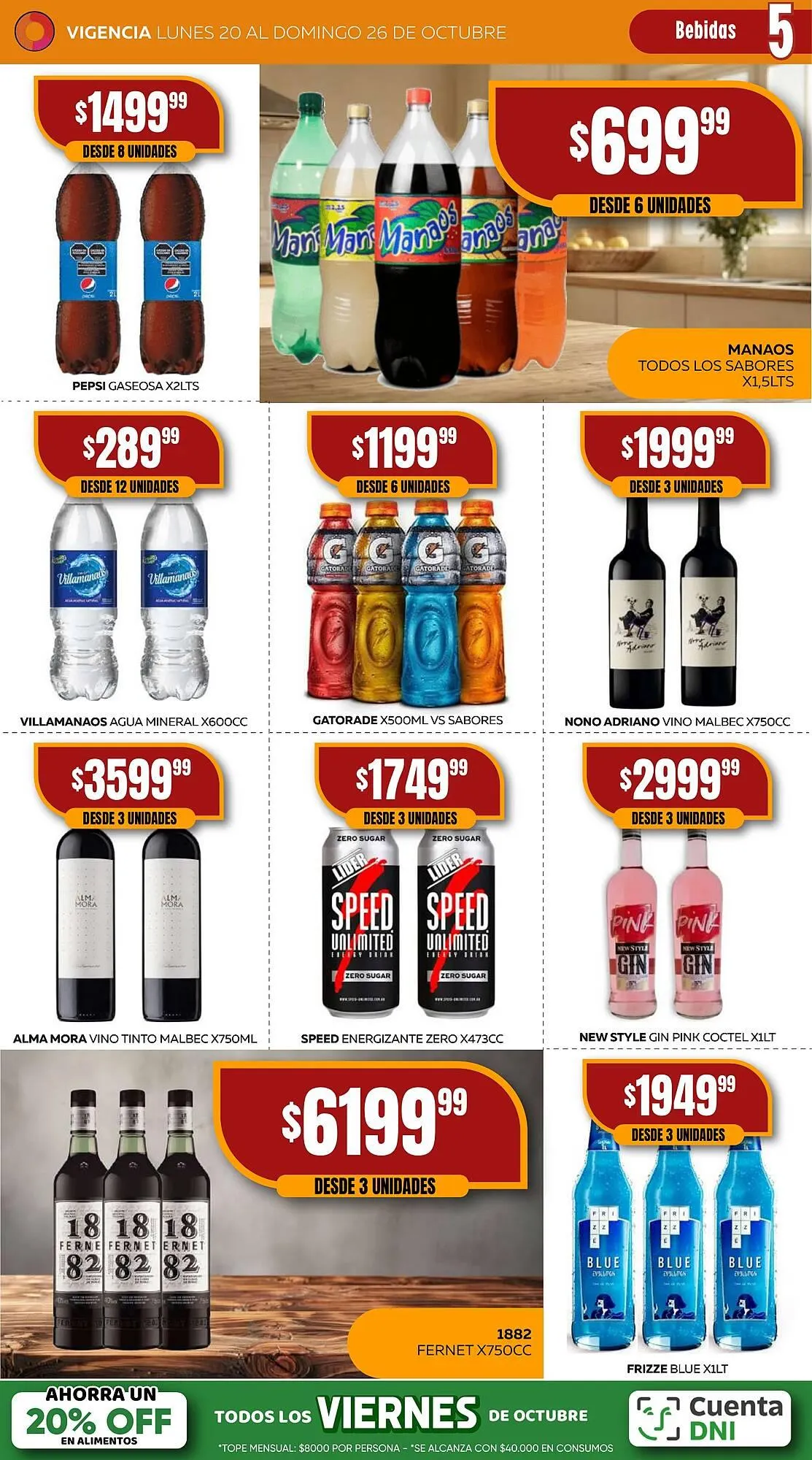 Ofertas de Catálogo Maxi Ofertas 20 de octubre al 26 de octubre 2025 - Página 5 del catálogo