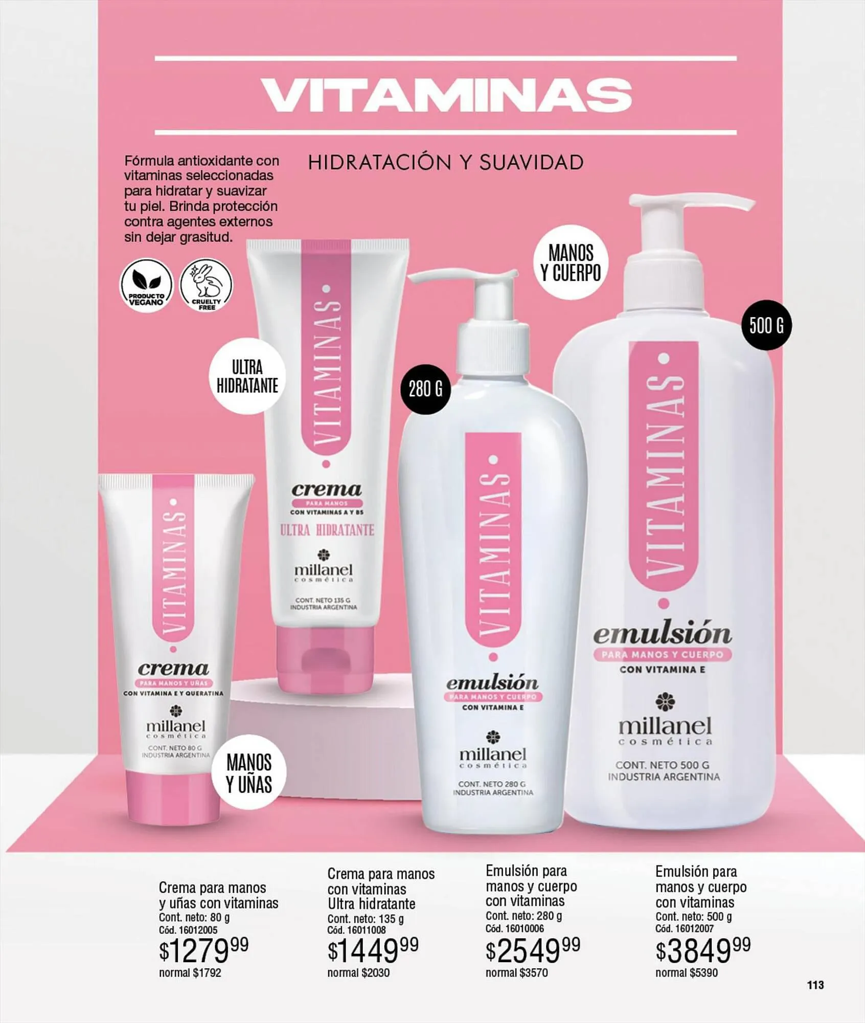 Ofertas de Catálogo Millanel Cosmética 18 de septiembre al 15 de octubre 2023 - Página 113 del catálogo