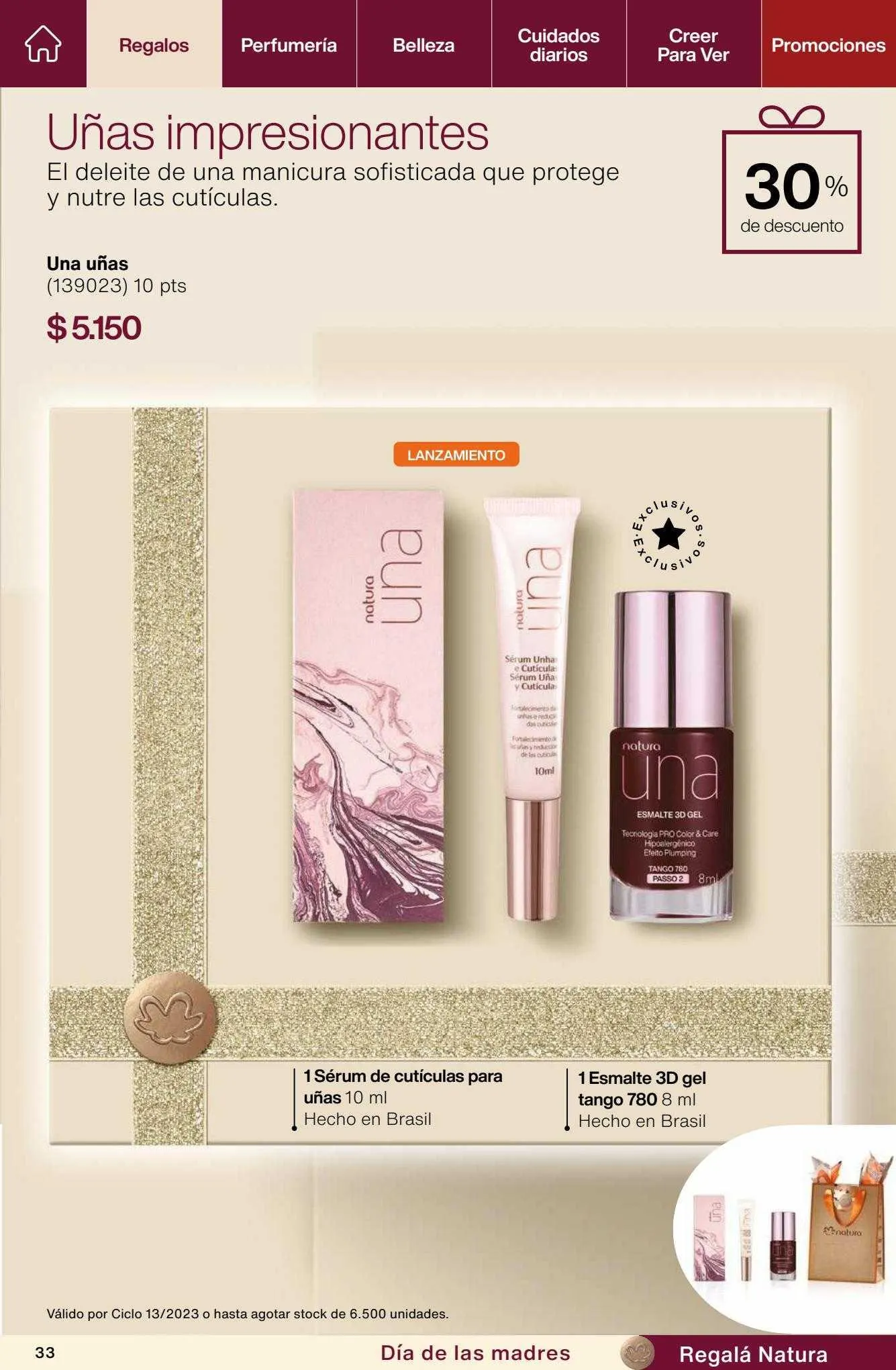 Ofertas de Catálogo Natura 7 de julio al 30 de septiembre 2023 - Página 33 del catálogo