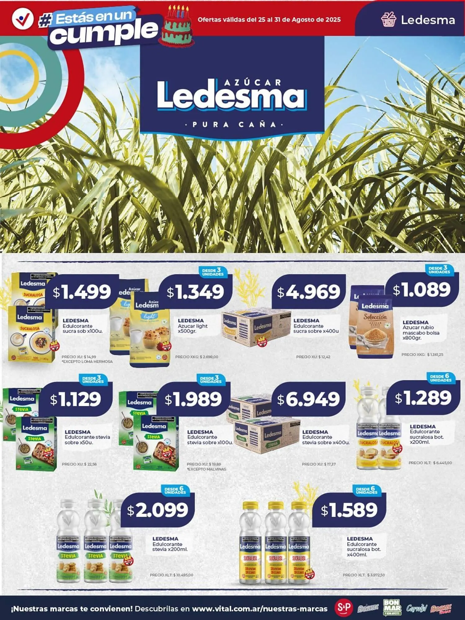 Ofertas de Catálogo Supermayorista Vital 25 de agosto al 31 de agosto 2025 - Página 18 del catálogo