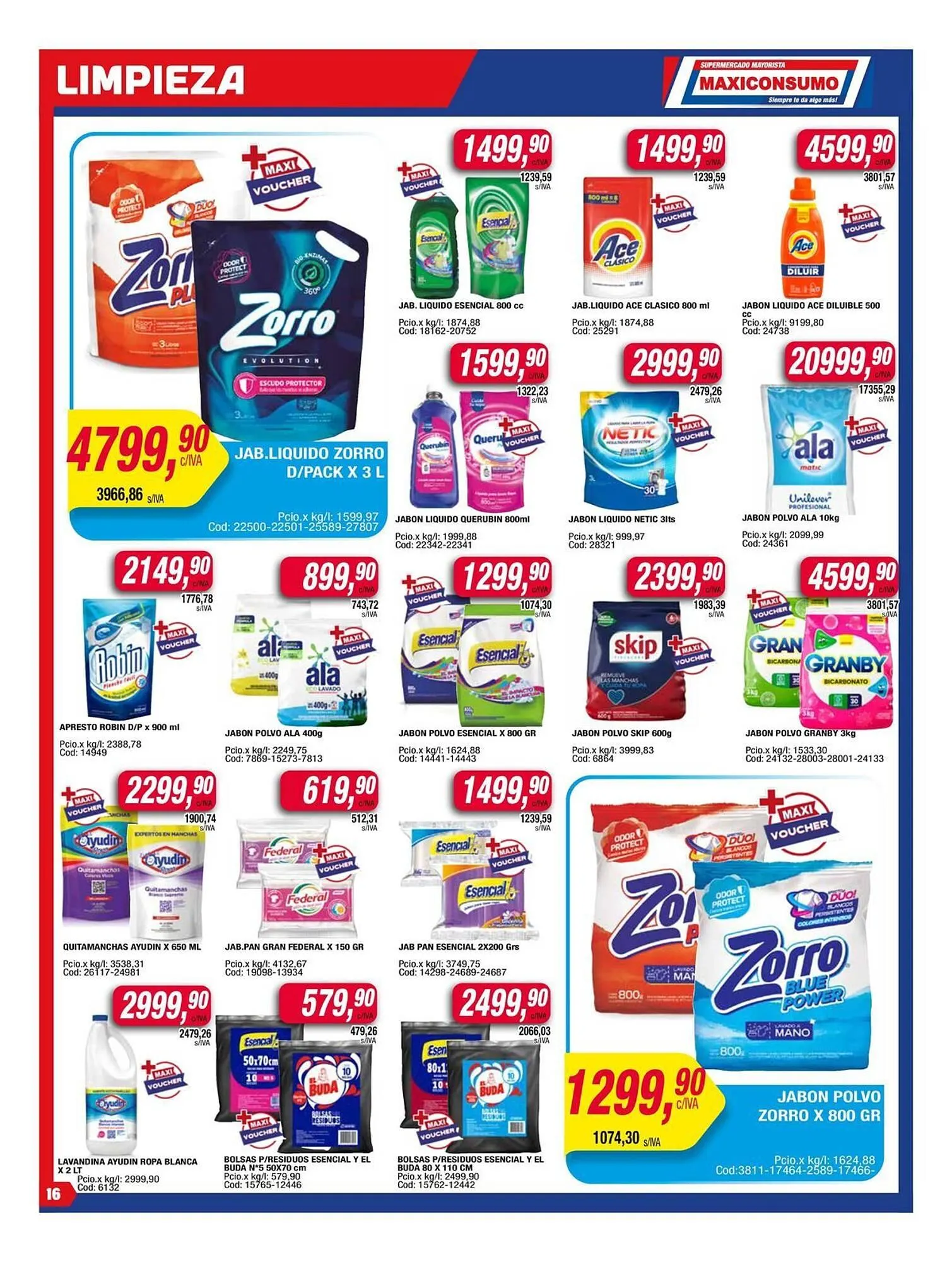 Ofertas de Catálogo Maxiconsumo 16 de junio al 23 de junio 2025 - Página 16 del catálogo
