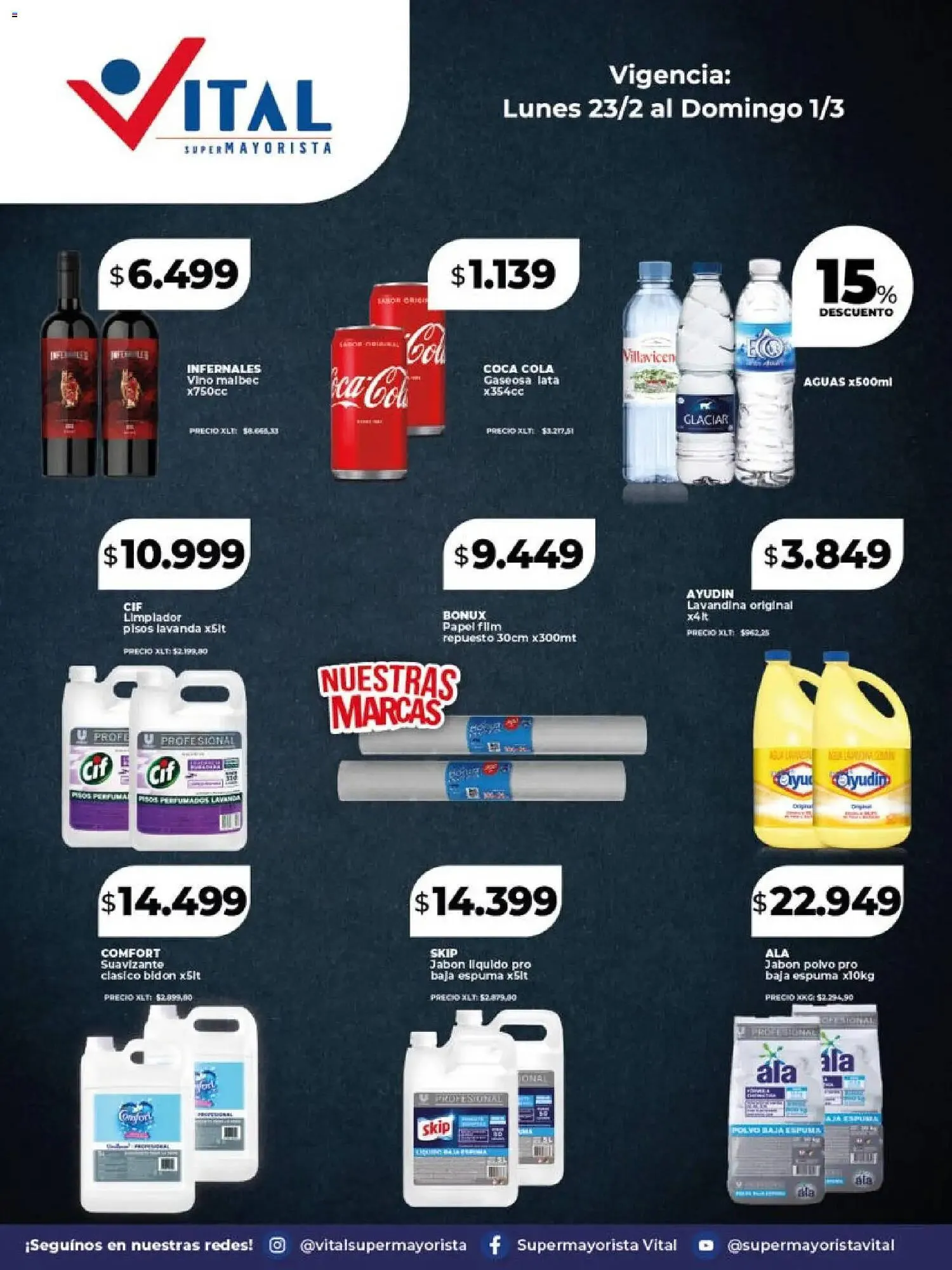 Ofertas de Catálogo Supermayorista Vital 23 de febrero al 1 de marzo 2026 - Página 4 del catálogo