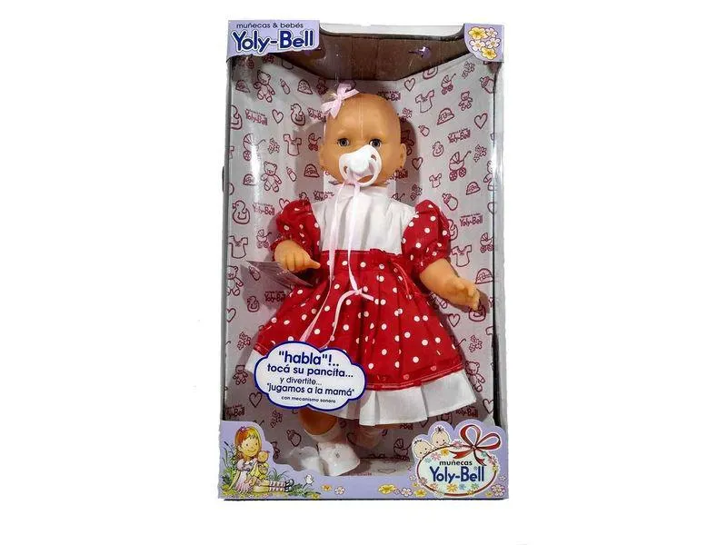 Mi Bebé Yoly Bell Habla Jugamos a Mama 48cm