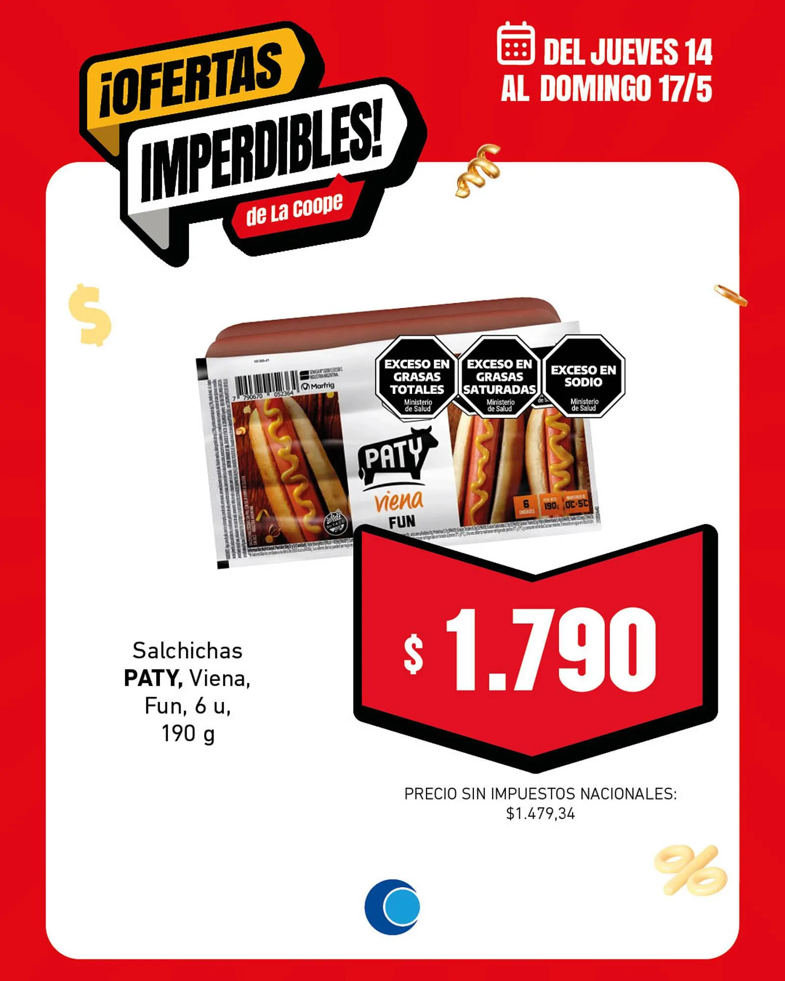 Ofertas de Catálogo Cooperativa Obrera 14 de mayo al 17 de mayo 2026 - Página 4 del catálogo