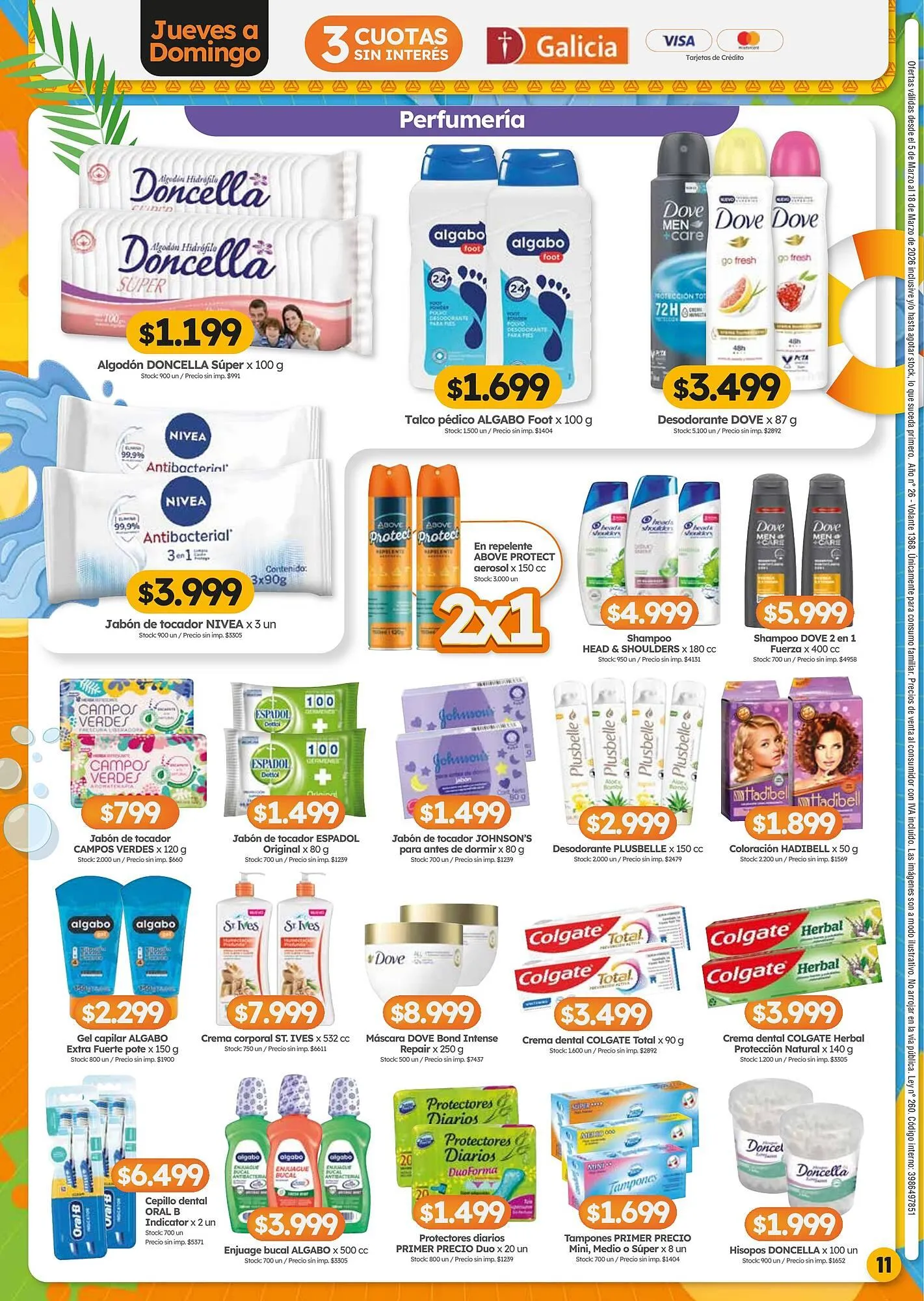 Ofertas de Folleto Cordiez 5 de marzo al 18 de marzo 2026 - Página 11 del catálogo