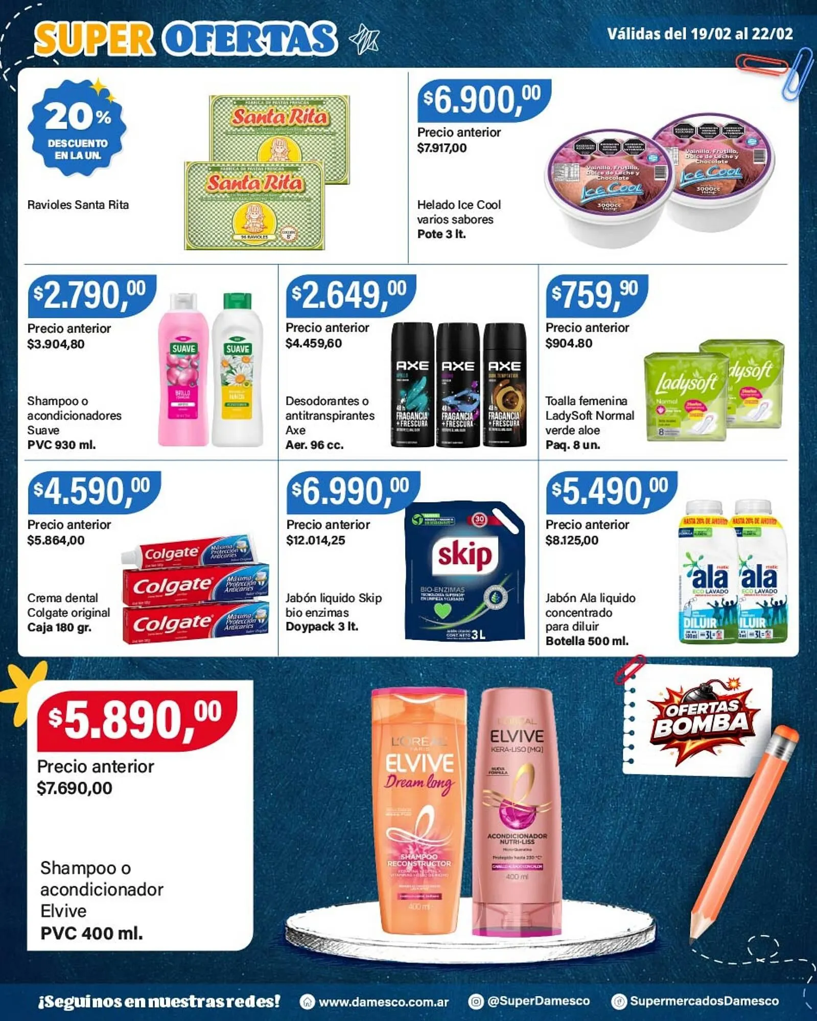 Ofertas de Catálogo Supermercados Damesco 19 de febrero al 22 de febrero 2026 - Página 7 del catálogo