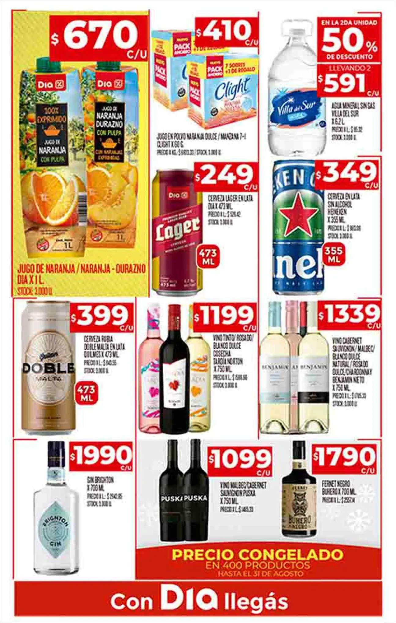 Ofertas de Catálogo Supermercados DIA 1 de agosto al 13 de agosto 2023 - Página 22 del catálogo