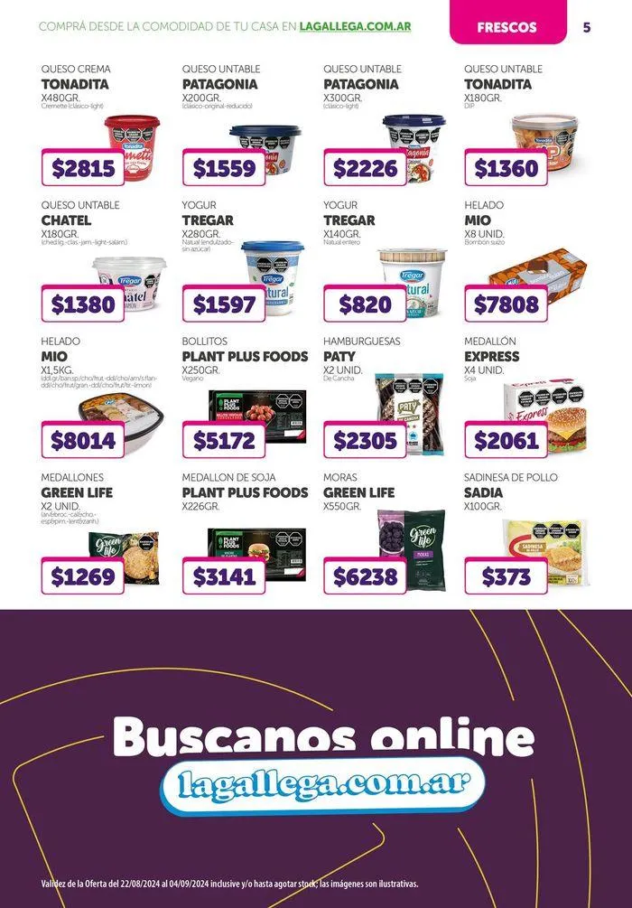 Ofertas de Ofertas de La Gallega Supermercados 26 de agosto al 4 de septiembre 2024 - Página 6 del catálogo