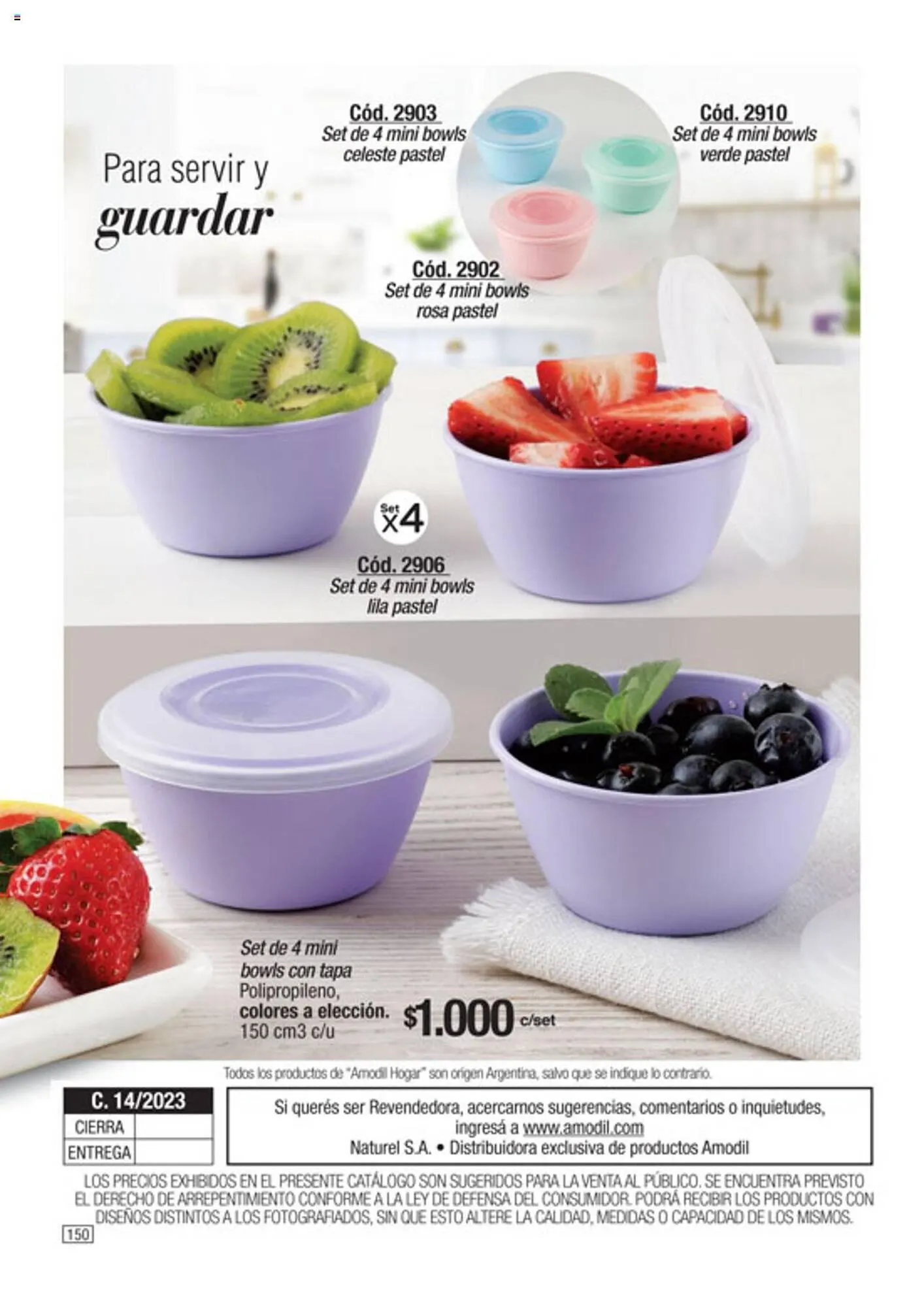 Ofertas de Catálogo Amodil 20 de septiembre al 3 de octubre 2023 - Página 150 del catálogo