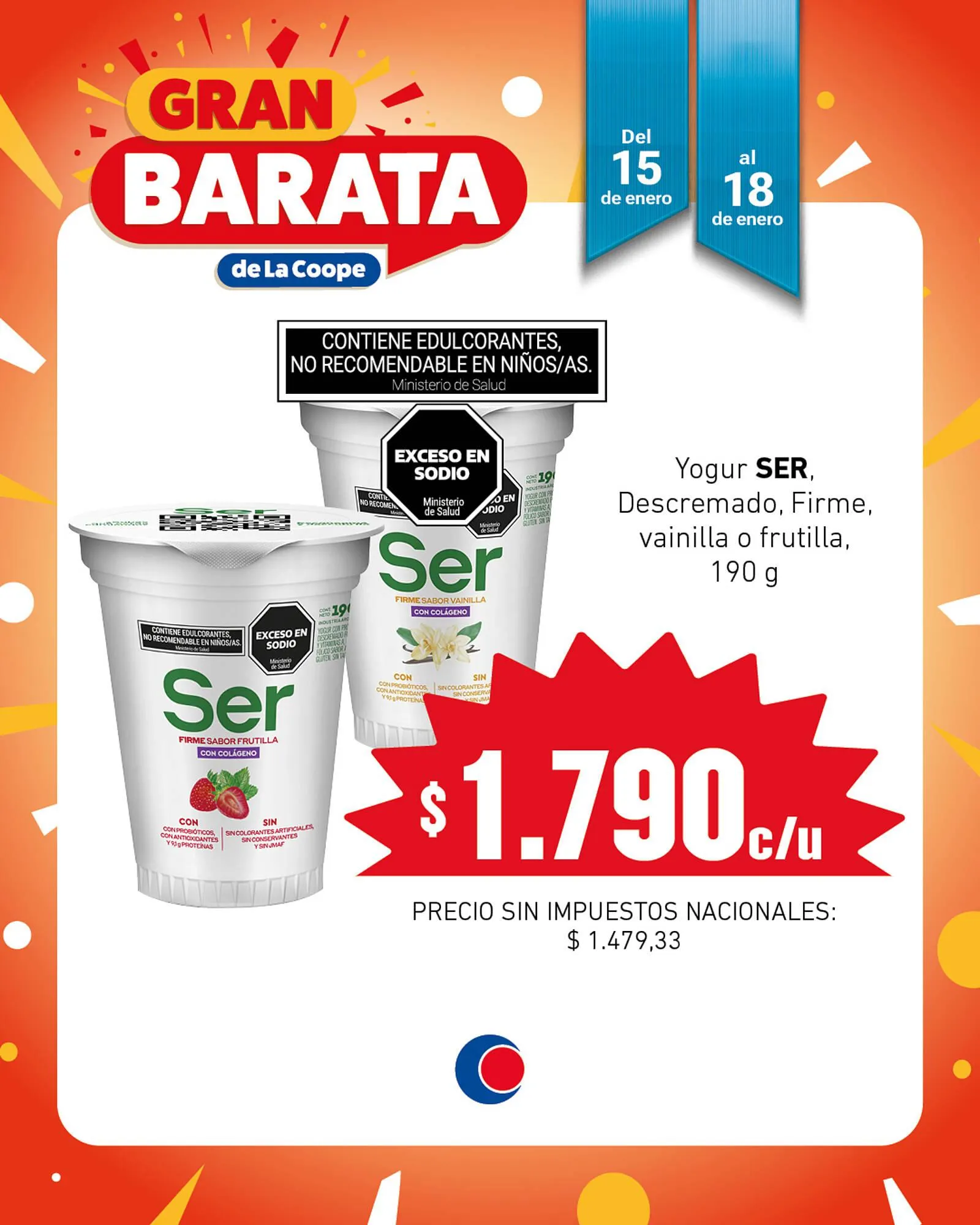 Ofertas de Catálogo Cooperativa Obrera 15 de enero al 18 de enero 2026 - Página 5 del catálogo