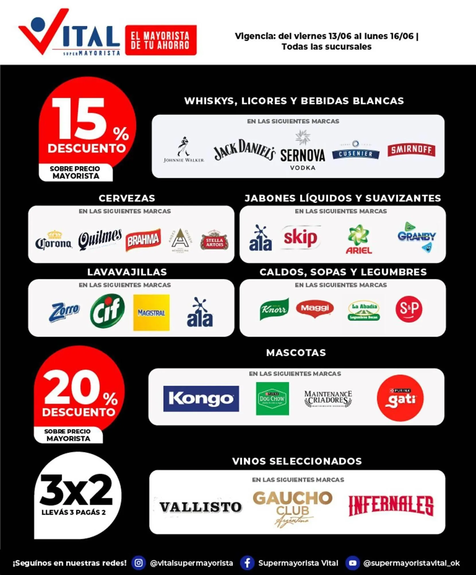 Ofertas de Catálogo Supermayorista Vital 13 de junio al 16 de junio 2025 - Página 6 del catálogo