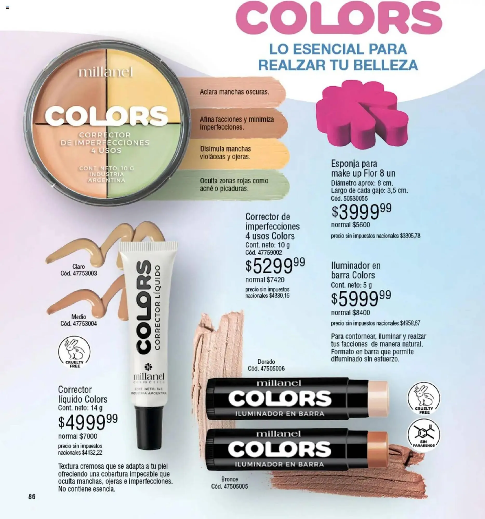 Ofertas de Catálogo Millanel Cosmética 2 de febrero al 2 de marzo 2026 - Página 86 del catálogo