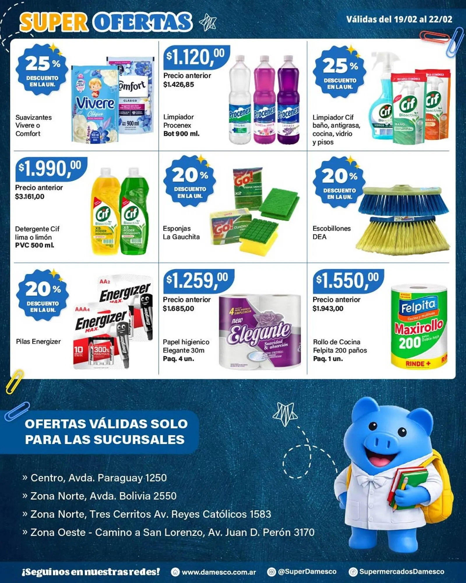 Ofertas de Catálogo Supermercados Damesco 19 de febrero al 22 de febrero 2026 - Página 8 del catálogo