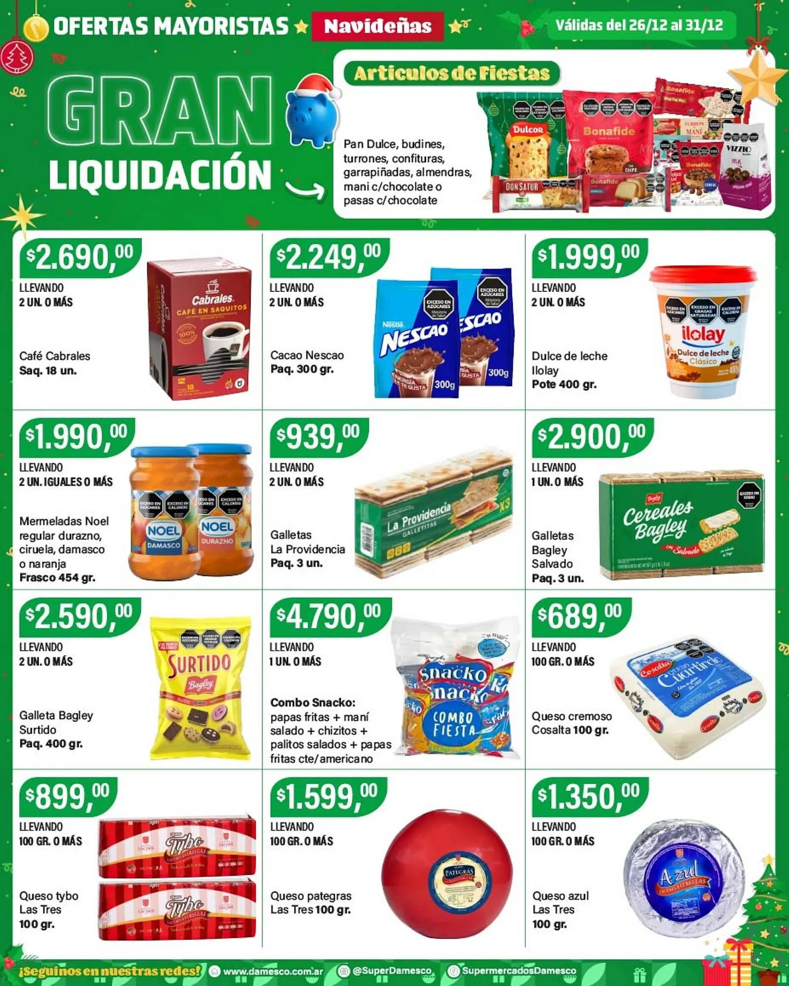 Ofertas de Catálogo Supermercados Damesco 26 de diciembre al 31 de diciembre 2025 - Página 5 del catálogo