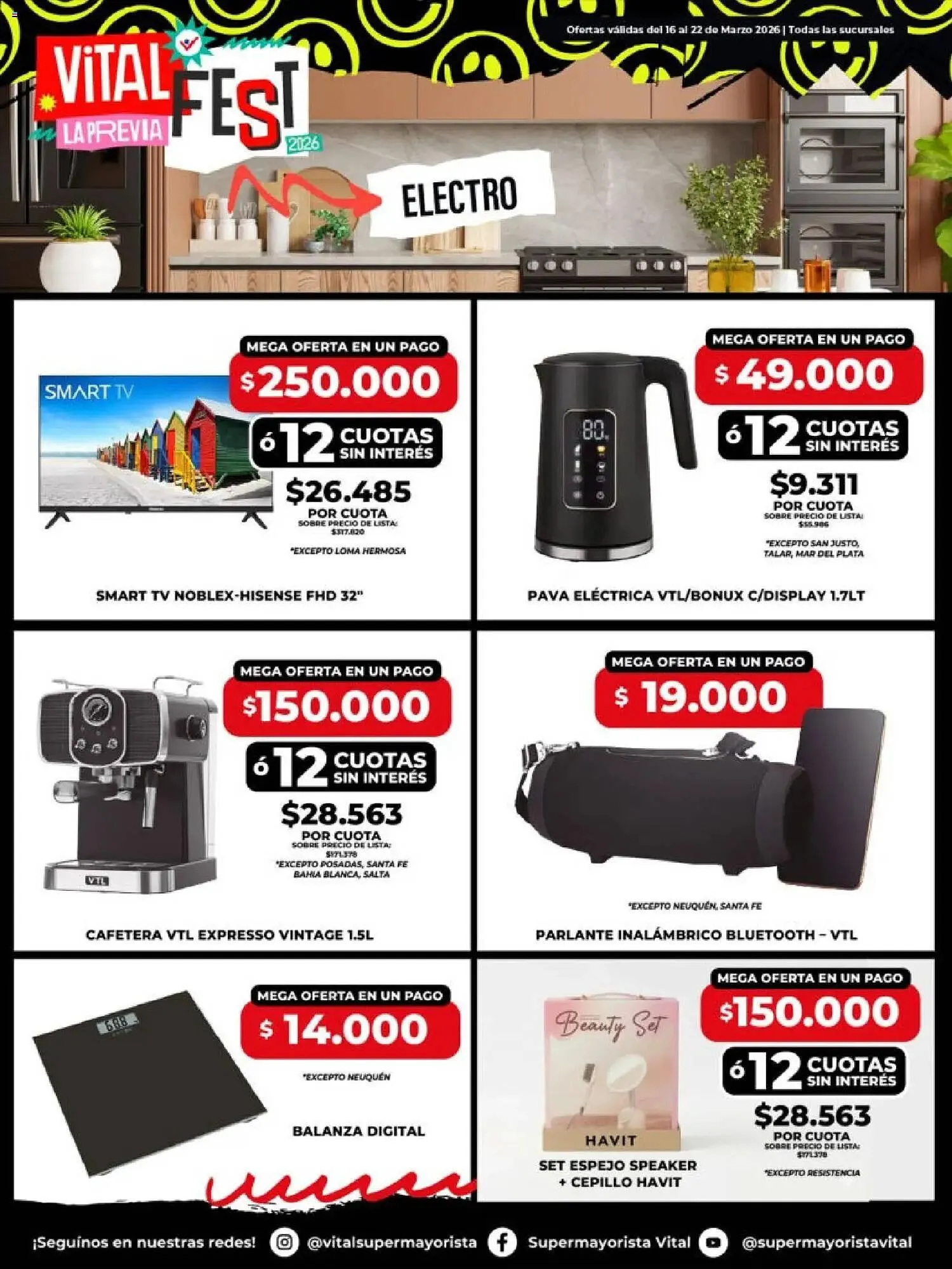 Ofertas de Catálogo Supermayorista Vital 16 de marzo al 22 de marzo 2026 - Página 2 del catálogo