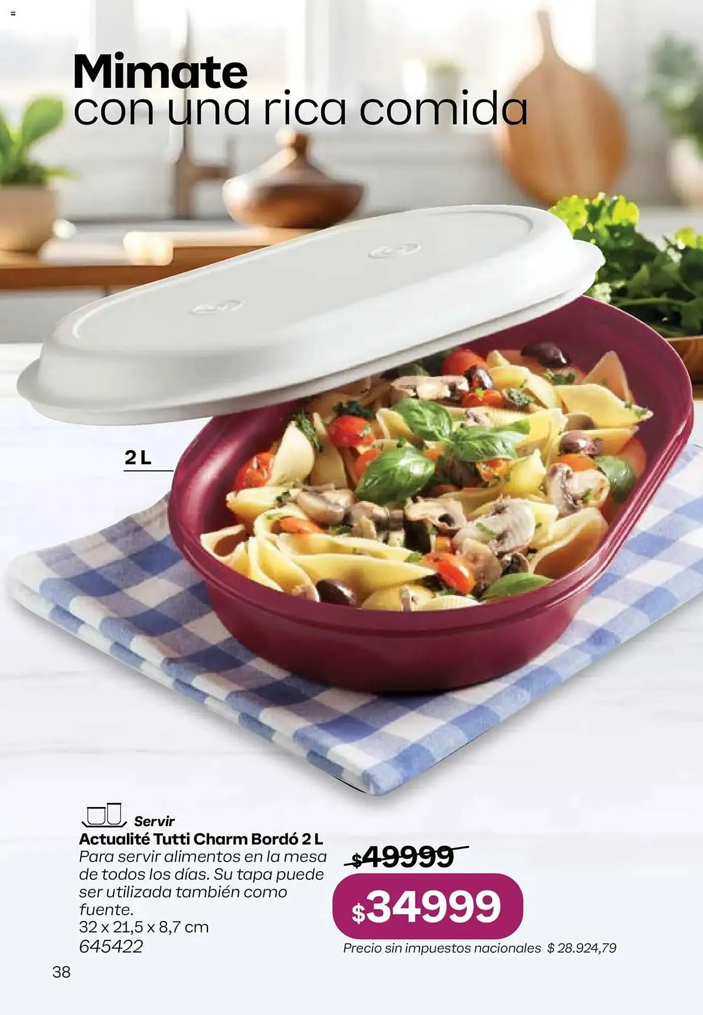 Ofertas de Folleto Tupperware 8 de septiembre al 22 de septiembre 2025 - Página 39 del catálogo