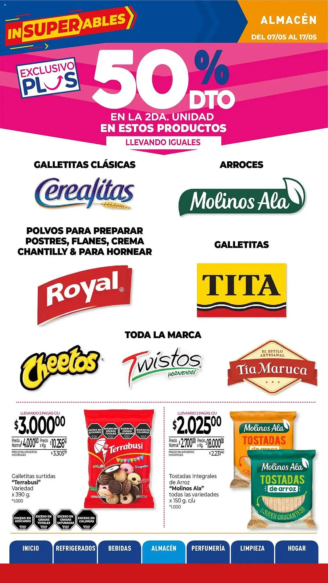 Ofertas de Catálogo La Anonima 7 de mayo al 17 de mayo 2026 - Página 19 del catálogo