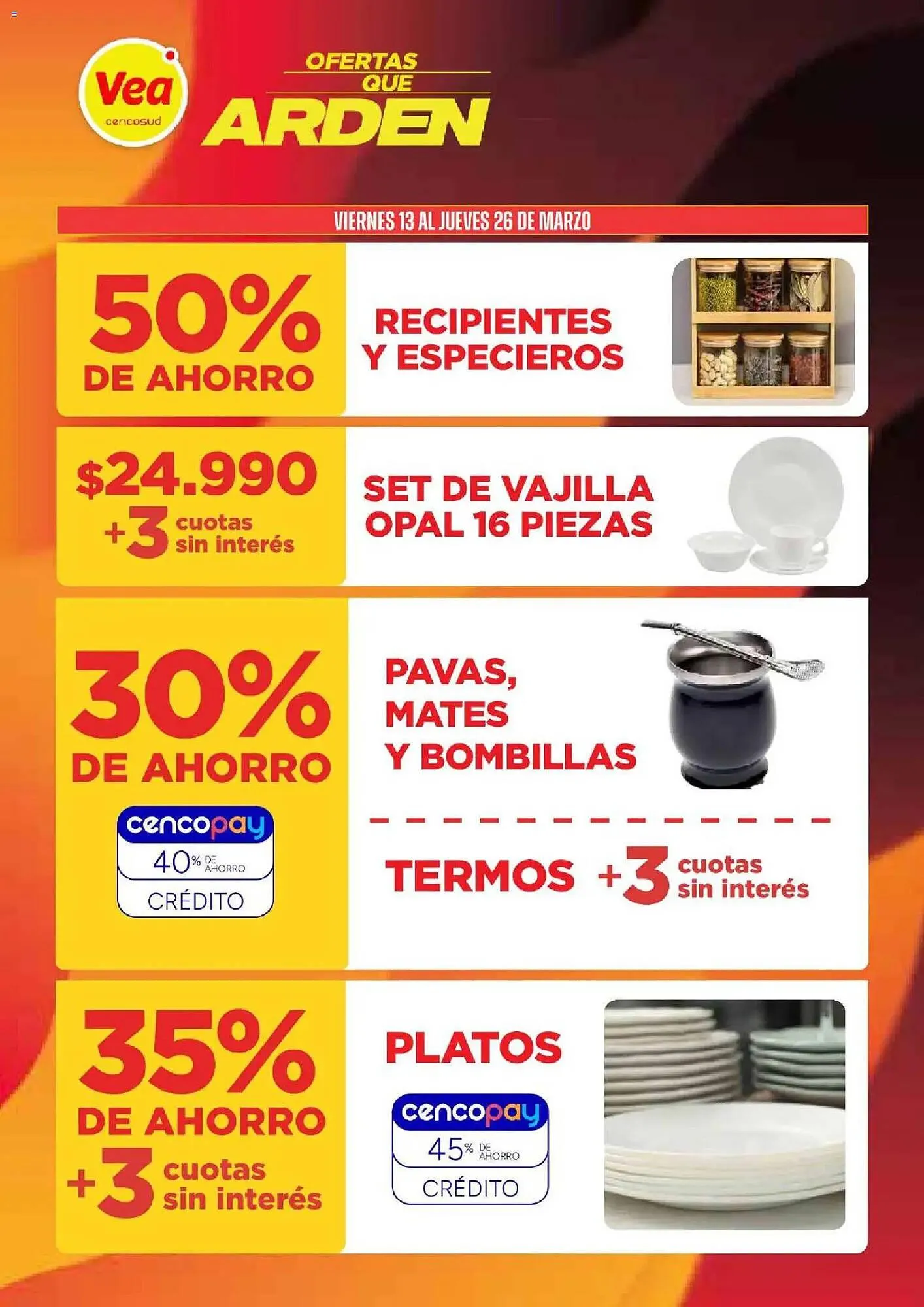 Ofertas de Catálogo Supermercados Vea 13 de marzo al 26 de marzo 2026 - Página 8 del catálogo