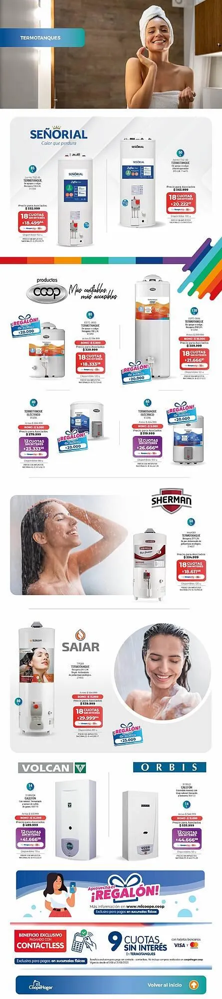 Ofertas de Catálogo Cooperativa Obrera 4 de agosto al 24 de agosto 2025 - Página 8 del catálogo