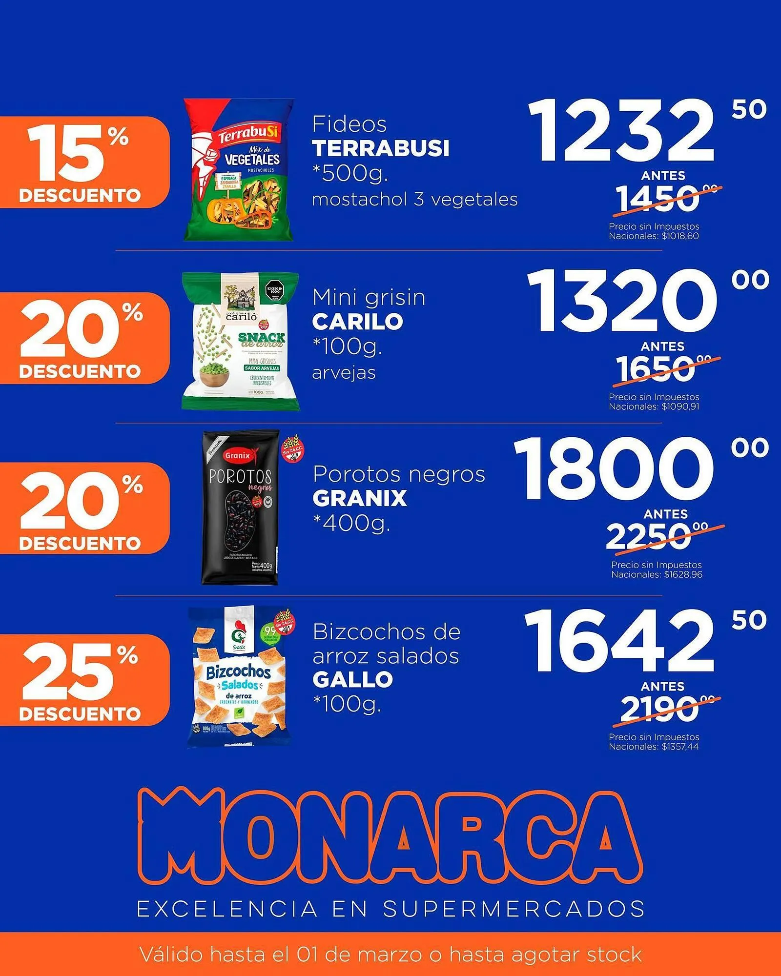 Ofertas de Catálogo Supermercados Monarca 2 de febrero al 1 de marzo 2026 - Página 4 del catálogo
