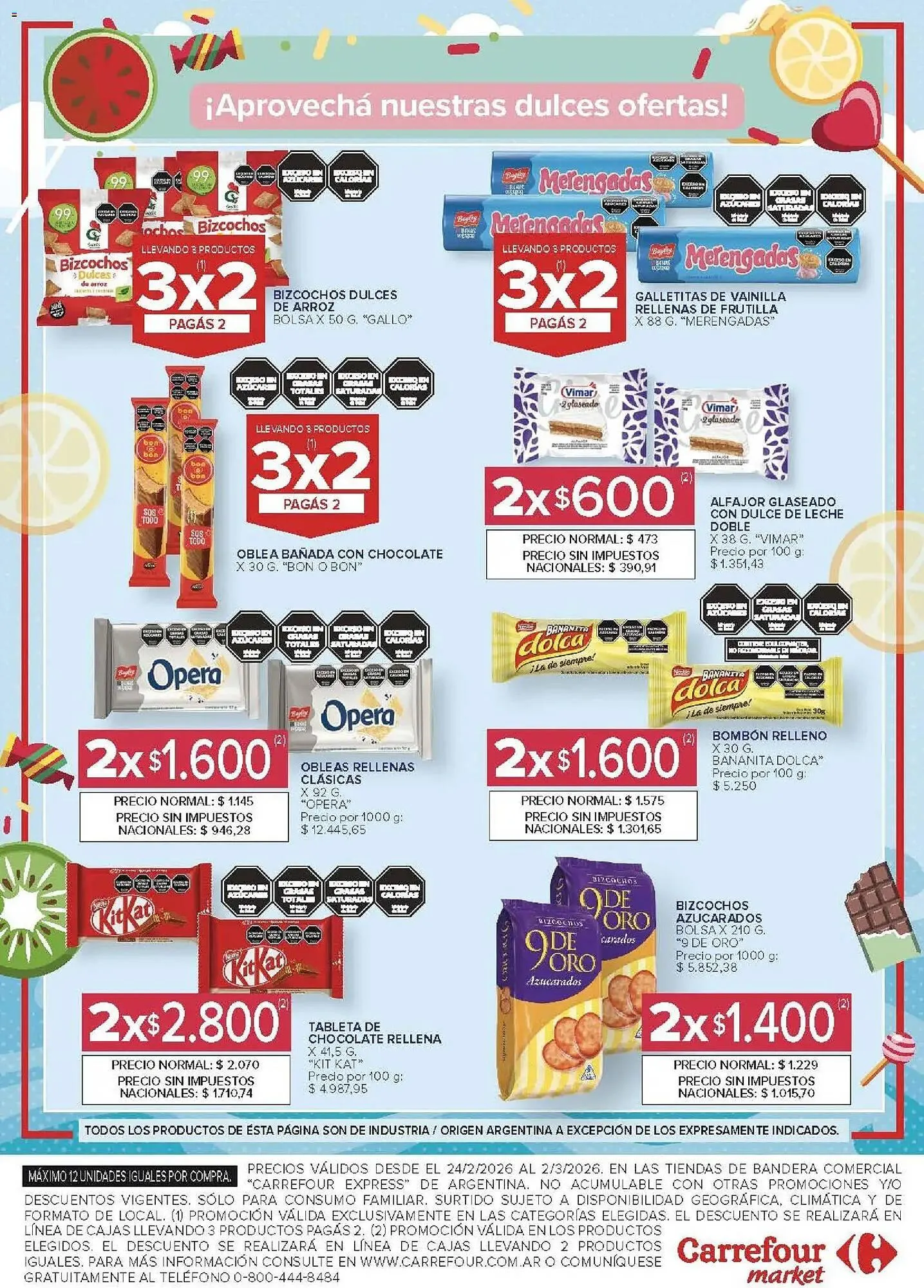 Ofertas de Folleto Carrefour Market 24 de febrero al 2 de marzo 2026 - Página 4 del catálogo