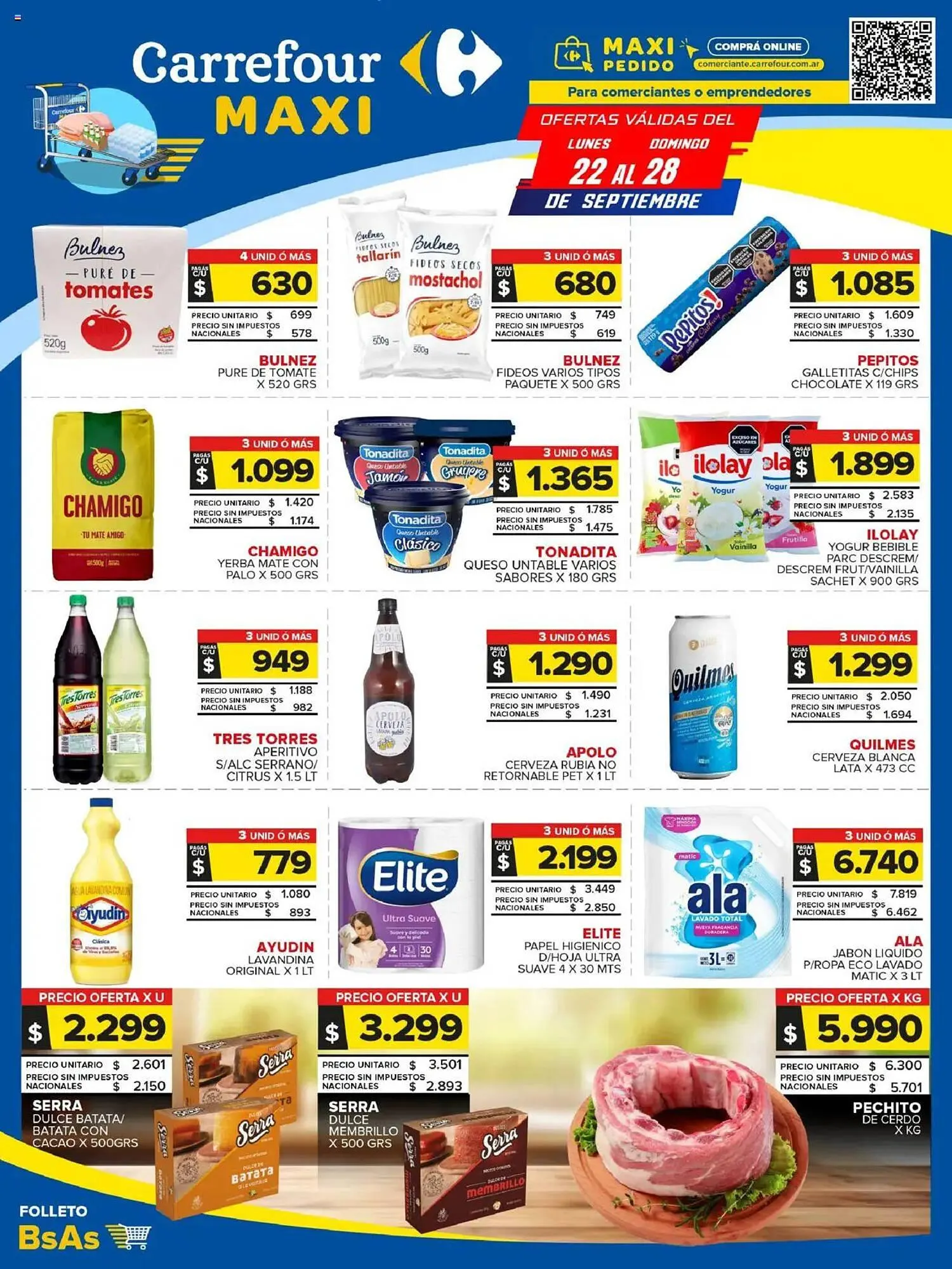 Folleto Carrefour Maxi - 1