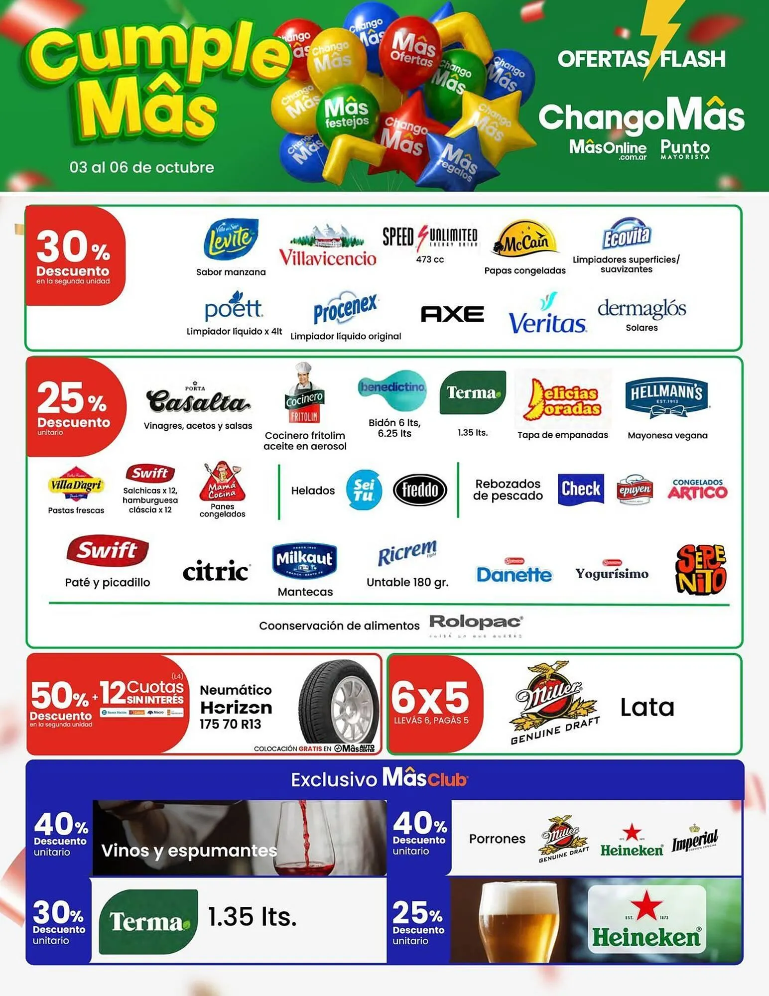 Ofertas de Catálogo Changomas 3 de octubre al 6 de octubre 2025 - Página 3 del catálogo