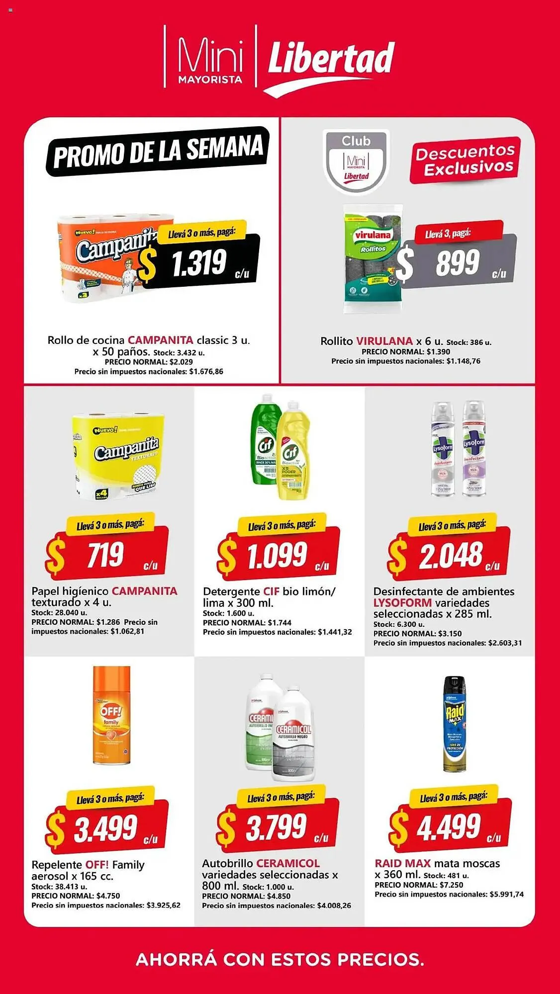 Ofertas de Catálogo Hipermercado Libertad 3 de mayo al 11 de mayo 2025 - Página 3 del catálogo
