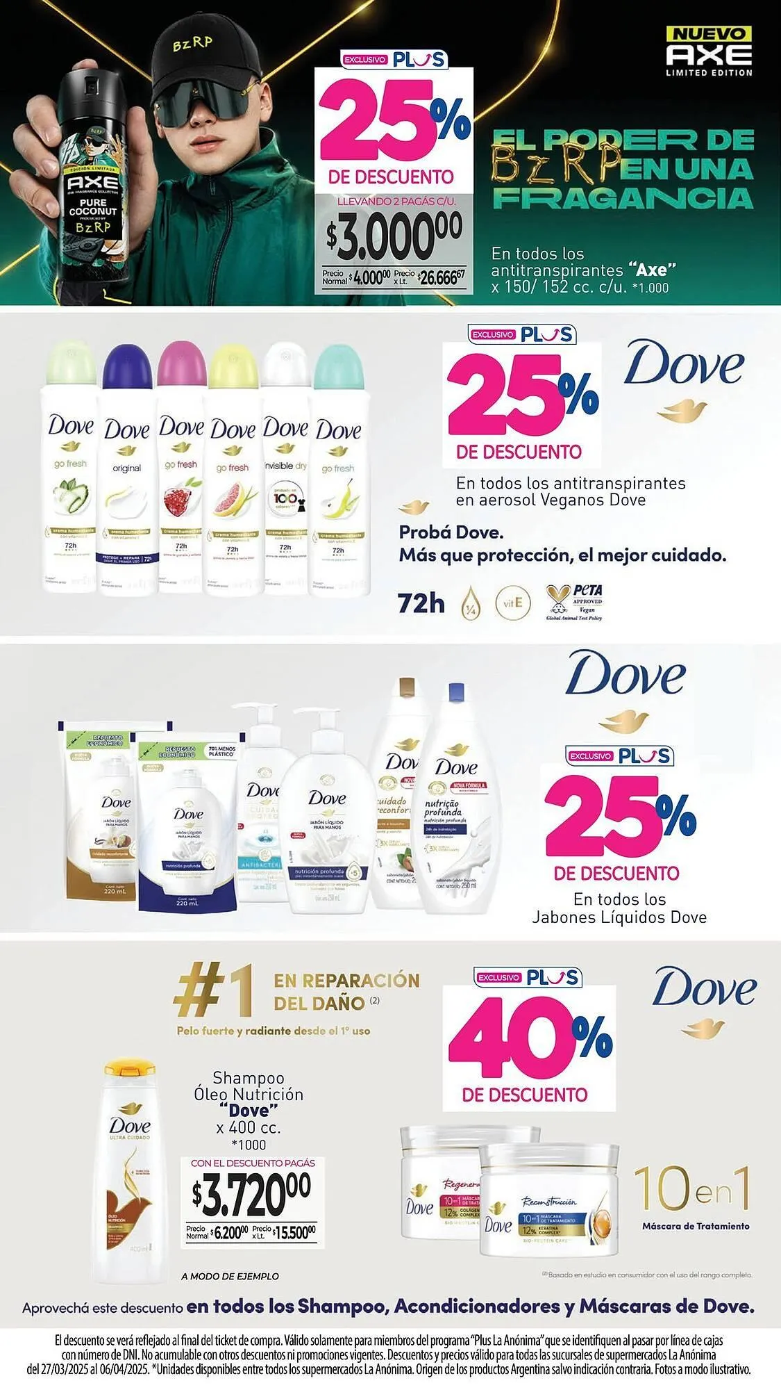 Ofertas de Catálogo La Anonima 27 de marzo al 6 de abril 2025 - Página 26 del catálogo