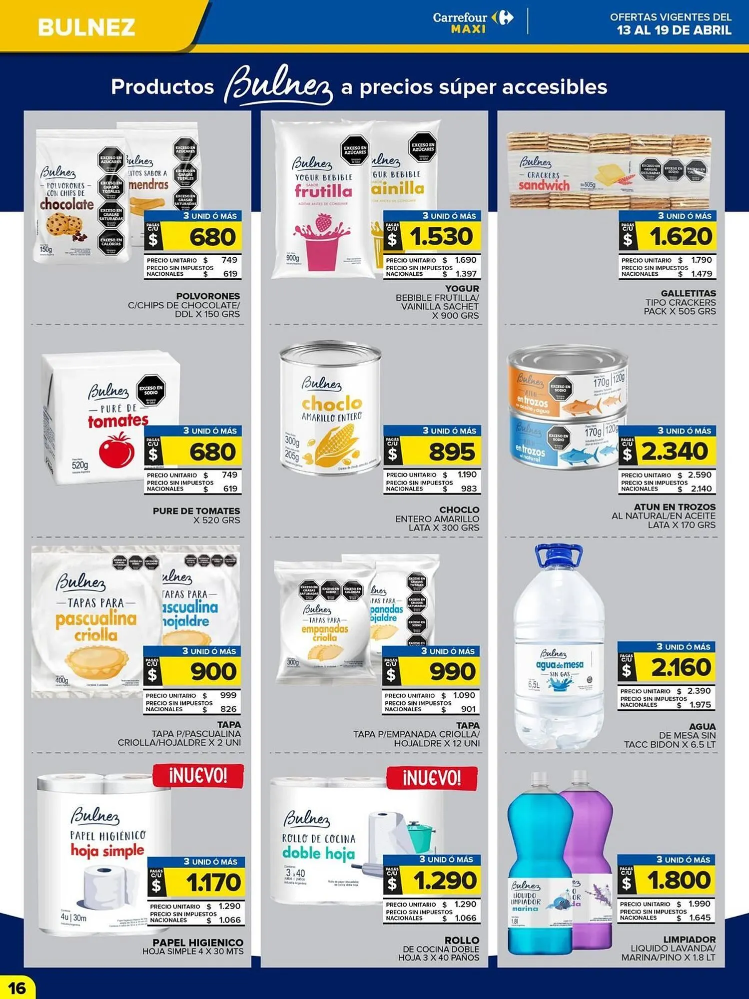 Ofertas de Folleto Carrefour Maxi 13 de abril al 20 de abril 2026 - Página 16 del catálogo