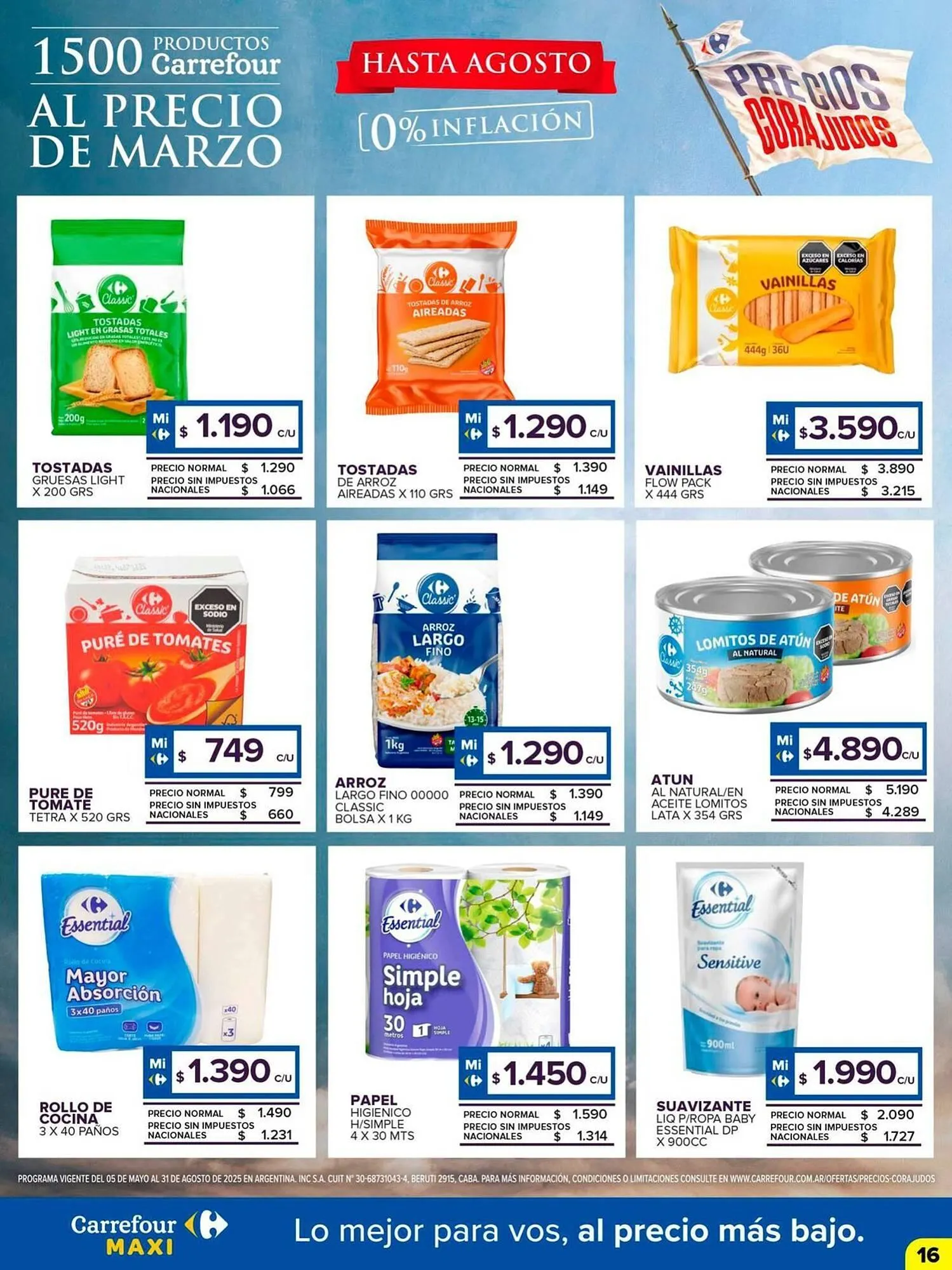 Ofertas de Catálogo Carrefour Maxi 21 de julio al 27 de julio 2025 - Página 16 del catálogo