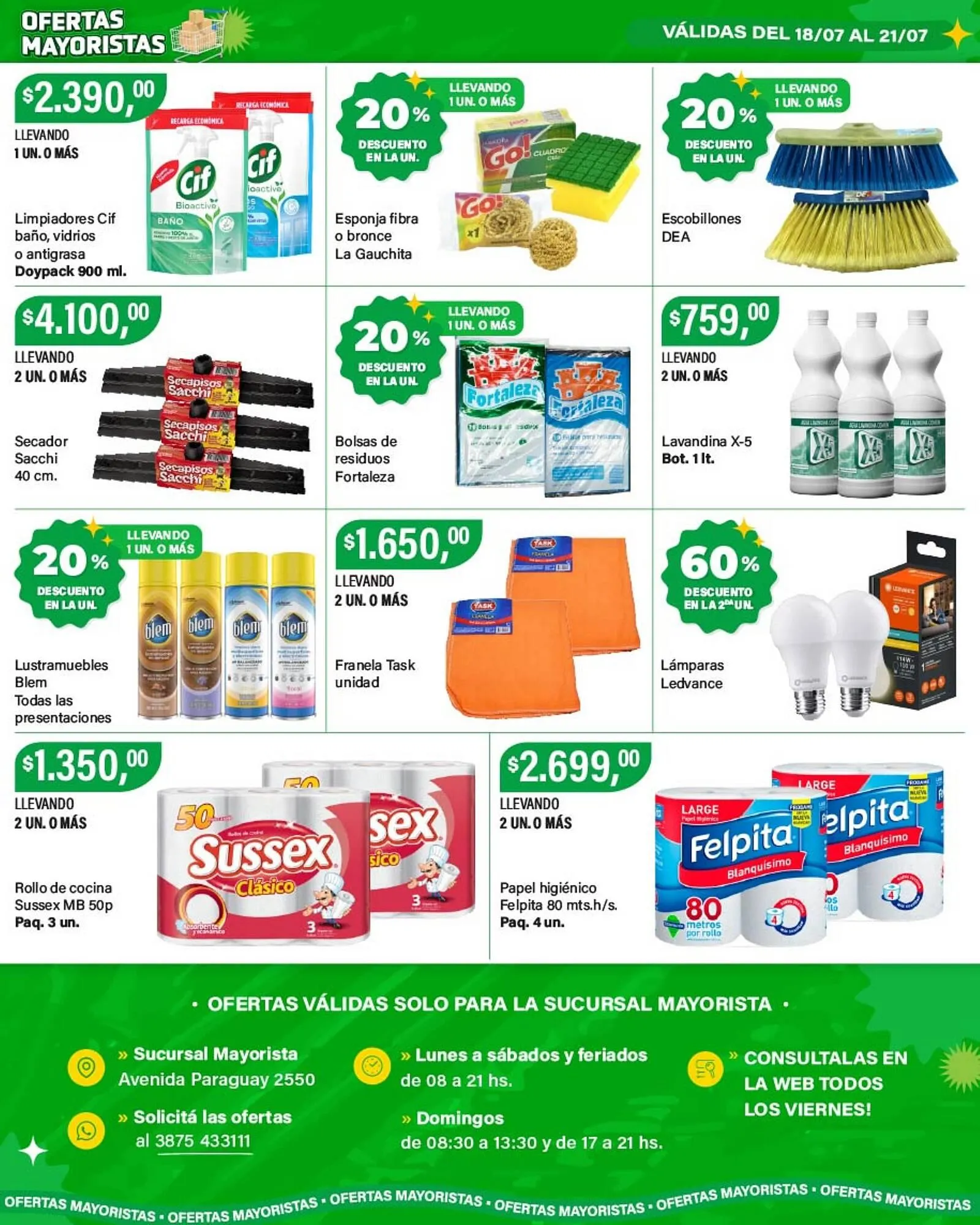 Ofertas de Catálogo Supermercados Damesco 18 de julio al 21 de julio 2025 - Página 8 del catálogo