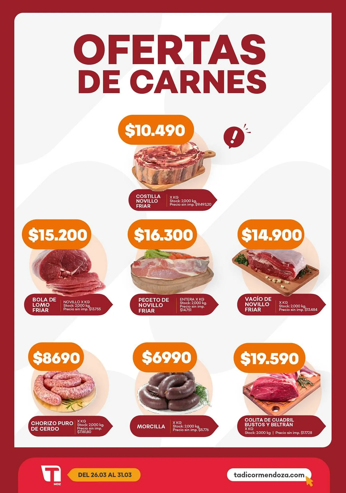 Ofertas de Catálogo Supermercados Tadicor 25 de marzo al 31 de marzo 2026 - Página 5 del catálogo