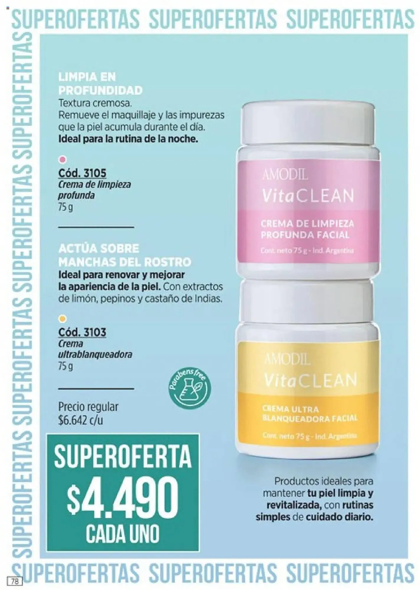 Ofertas de Catálogo Amodil 3 de mayo al 18 de mayo 2025 - Página 78 del catálogo