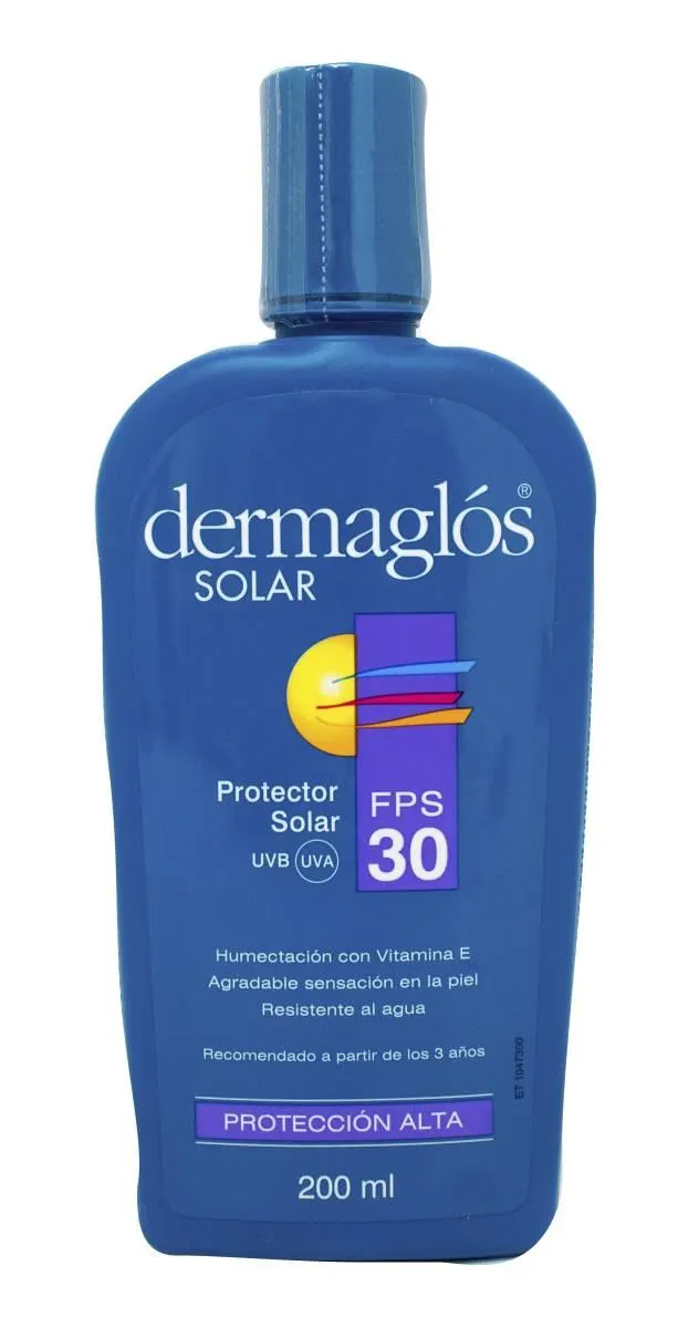 Emulsión Solar Dermaglós F30 200ML