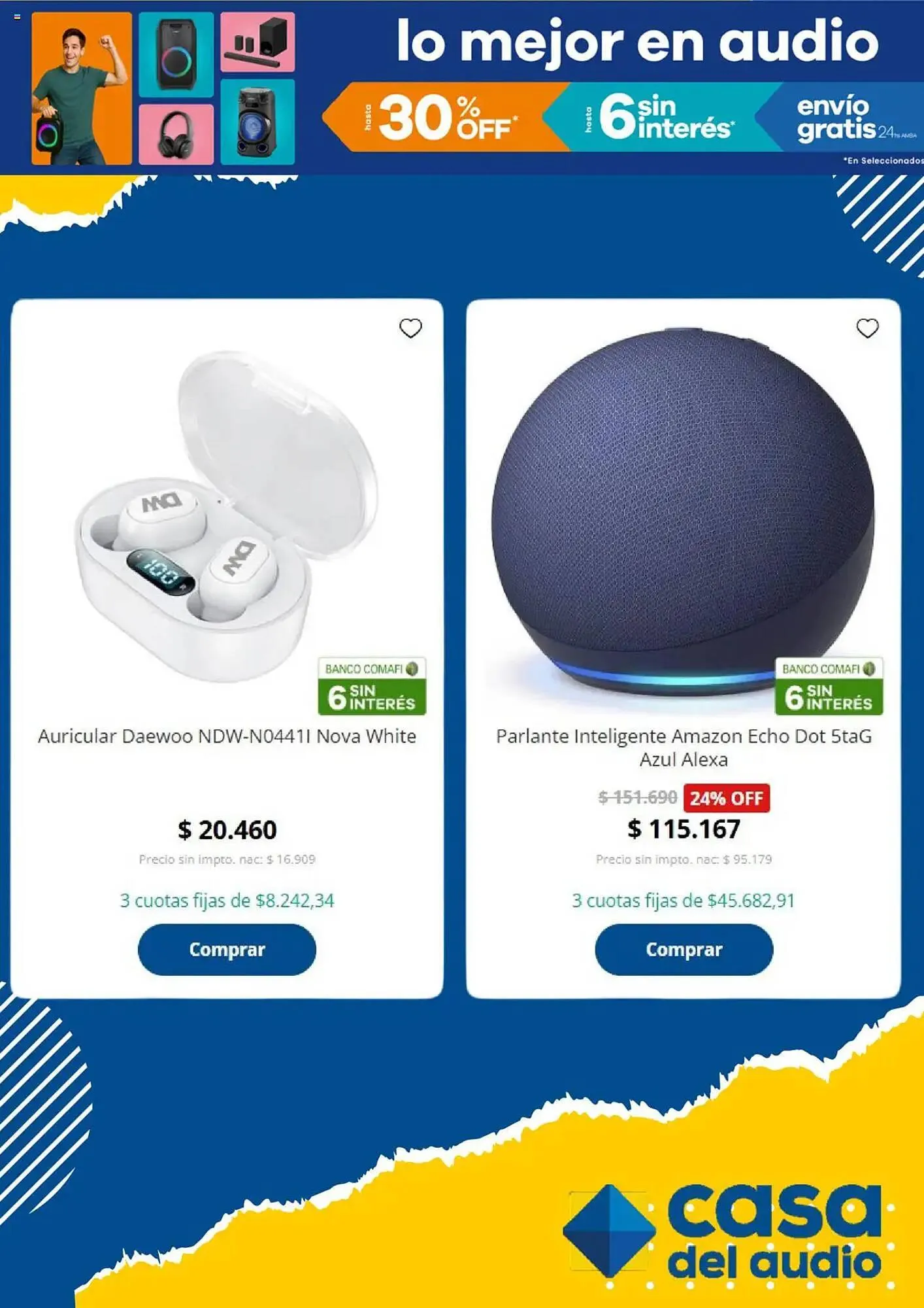 Ofertas de Catálogo Casa del Audio 13 de octubre al 17 de noviembre 2025 - Página 6 del catálogo