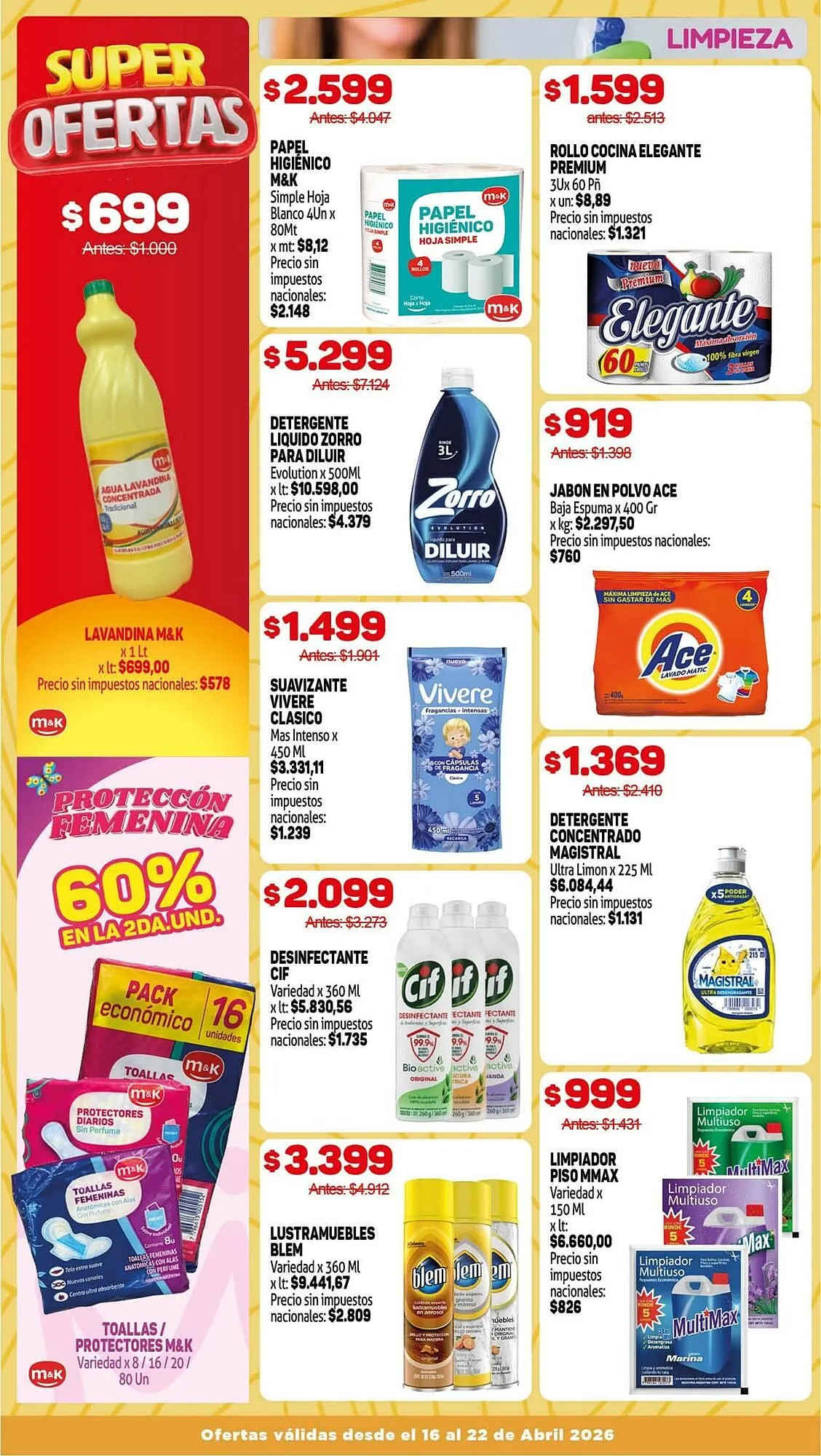 Ofertas de Catálogo Makro 16 de abril al 22 de abril 2026 - Página 12 del catálogo
