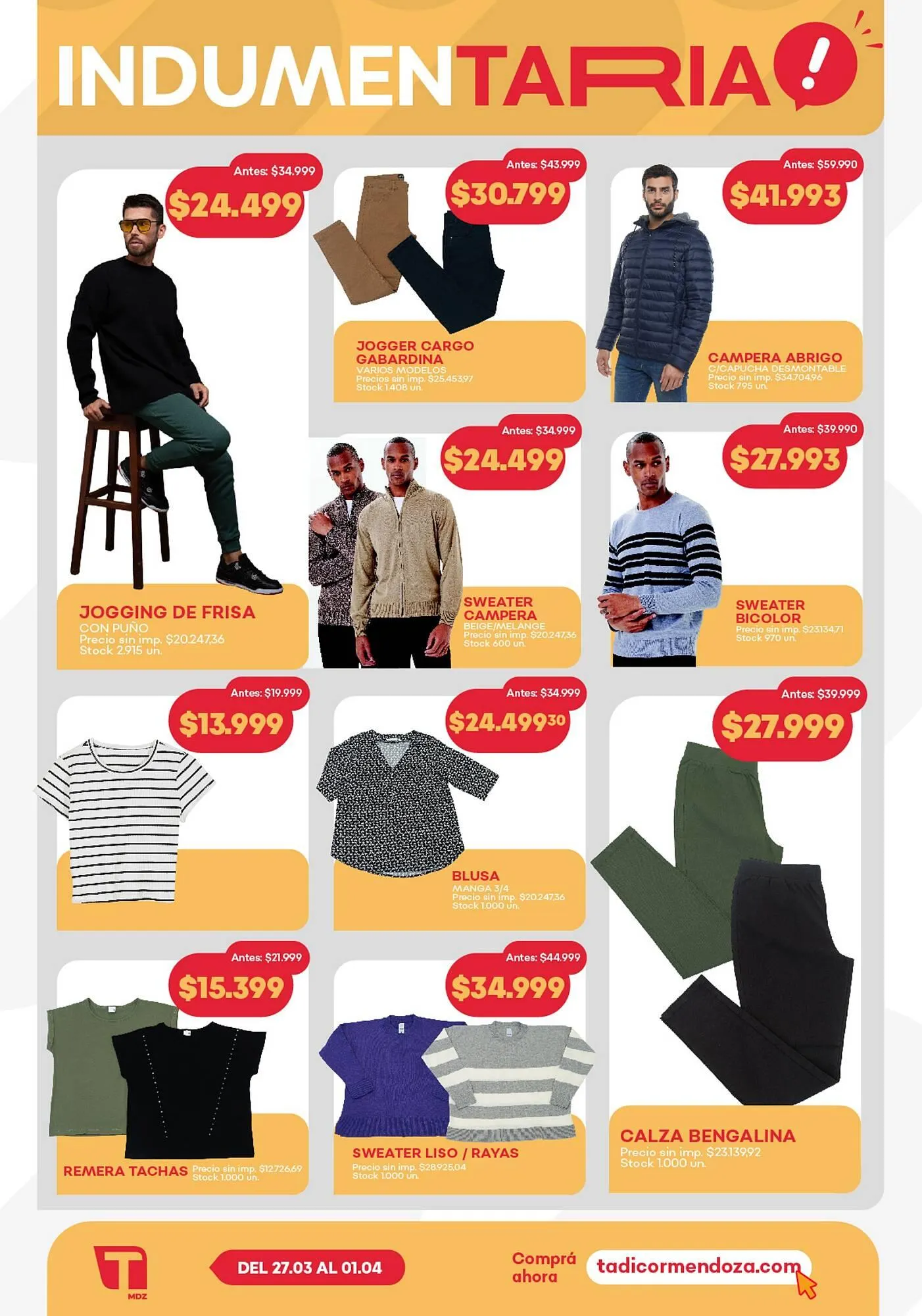 Ofertas de Catálogo Supermercados Tadicor 27 de marzo al 2 de abril 2025 - Página 13 del catálogo