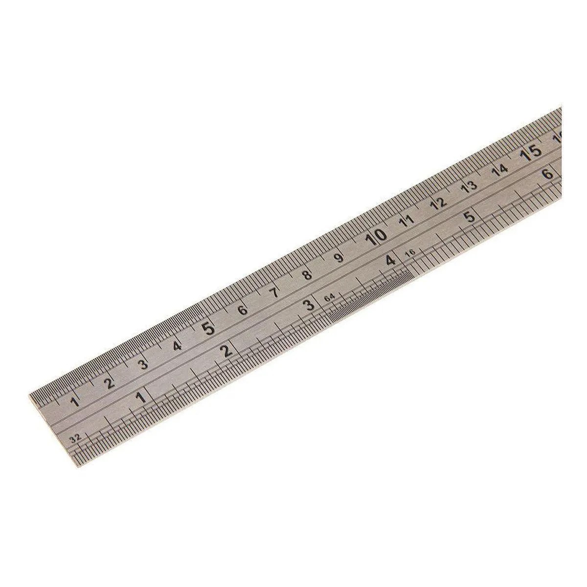 Regla de Carpintería 30 Cm Acero Robust